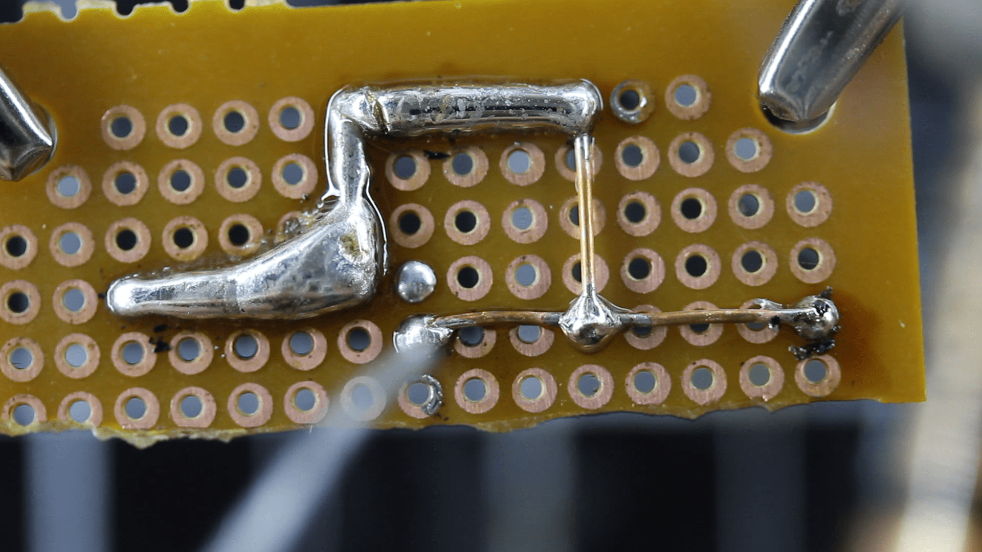 Using Perfboard Soldering Basics 14 Steps (with Pictures