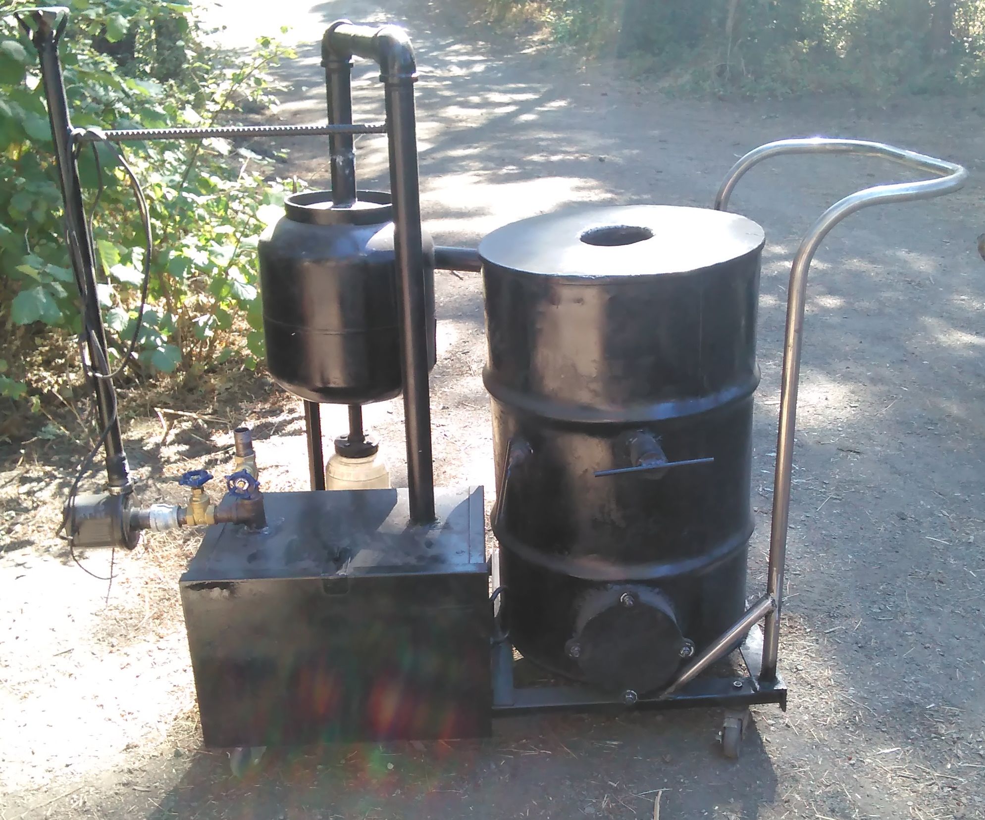 Power in the Apocalypse (How to Build a WoodGasifier) 6 Steps (with