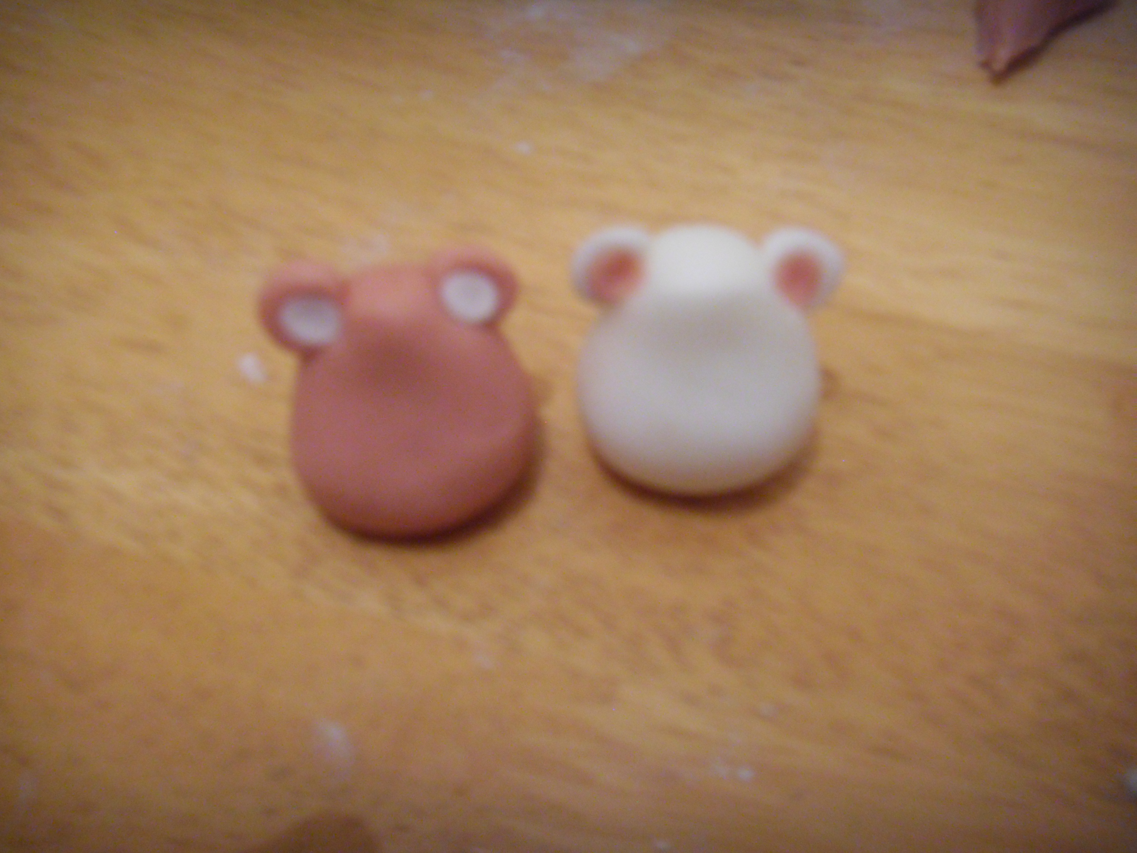 Sugar Paste Teddy Bears Tutorial 16 Steps Instructables