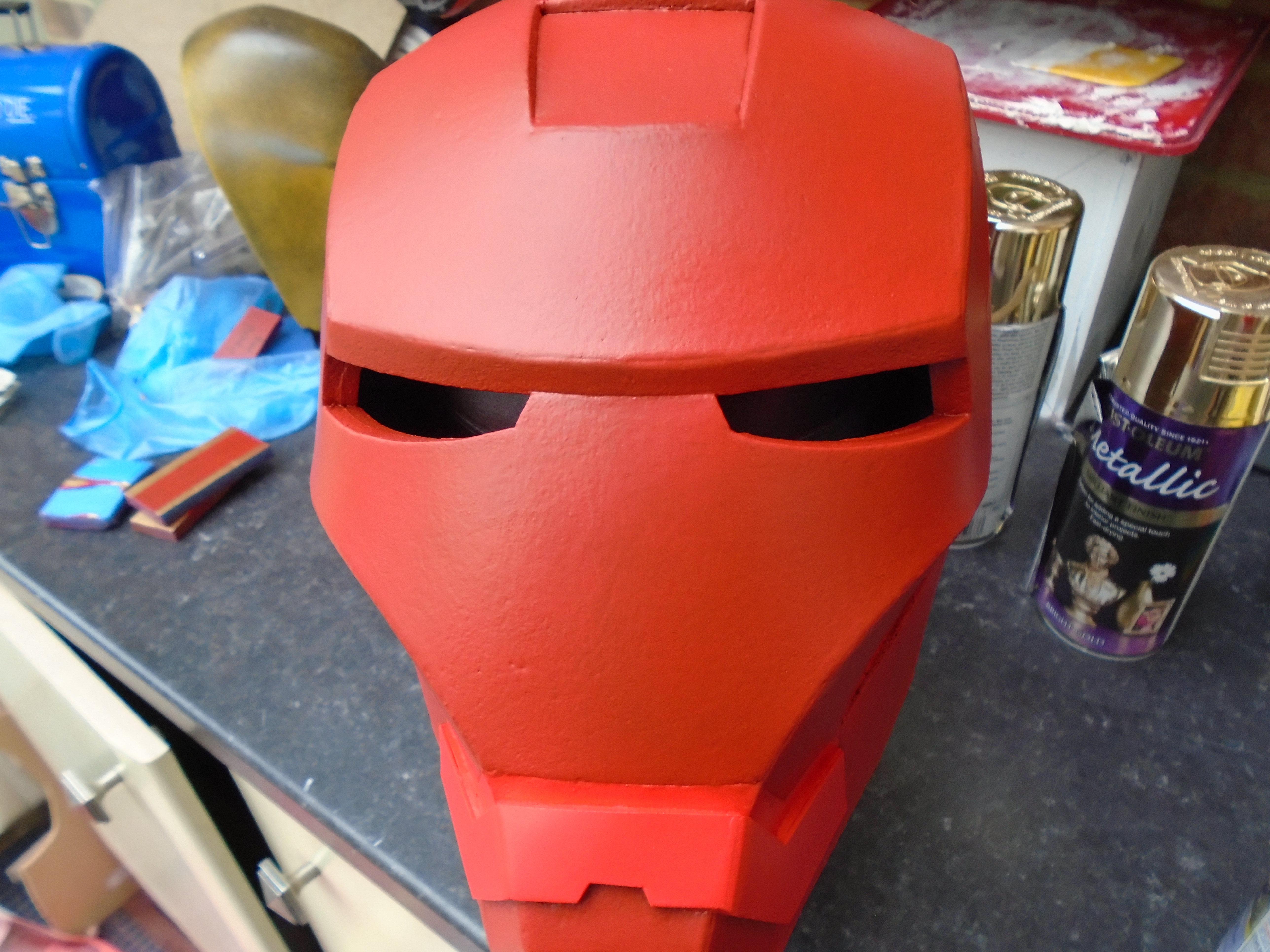 Build an Iron Man Helmet for Cheap! 10 Steps (with Pictures