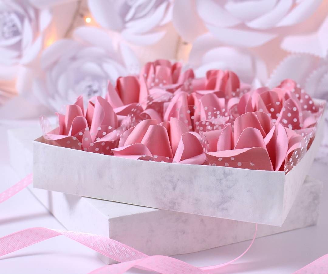 DIY Paper Flower Box Instructables