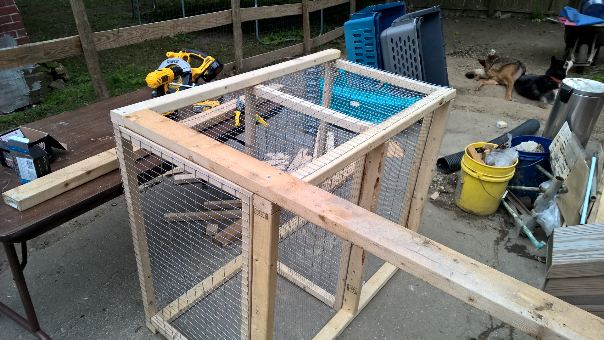 Building a Sectional Rabbit Hutch 12 Steps (with Pictures