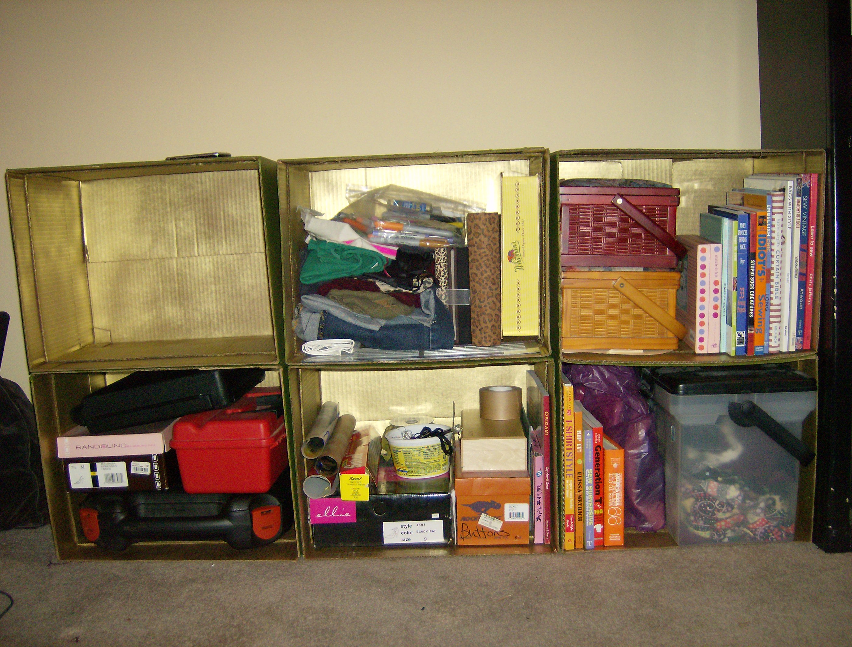 Cardboard Cubbies 8 Steps (with Pictures) Instructables