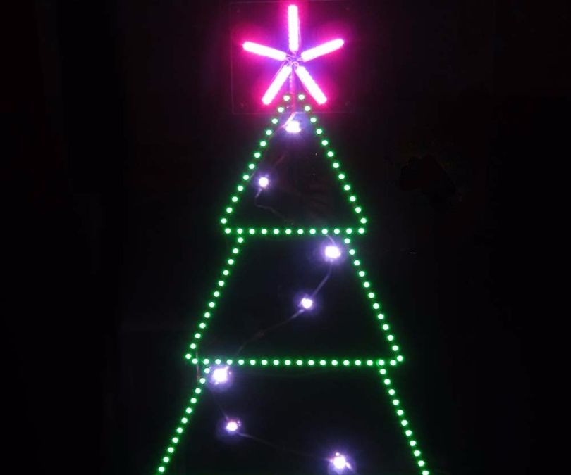 LED Animated Christmas Tree 2015 9 Steps (with Pictures) Instructables