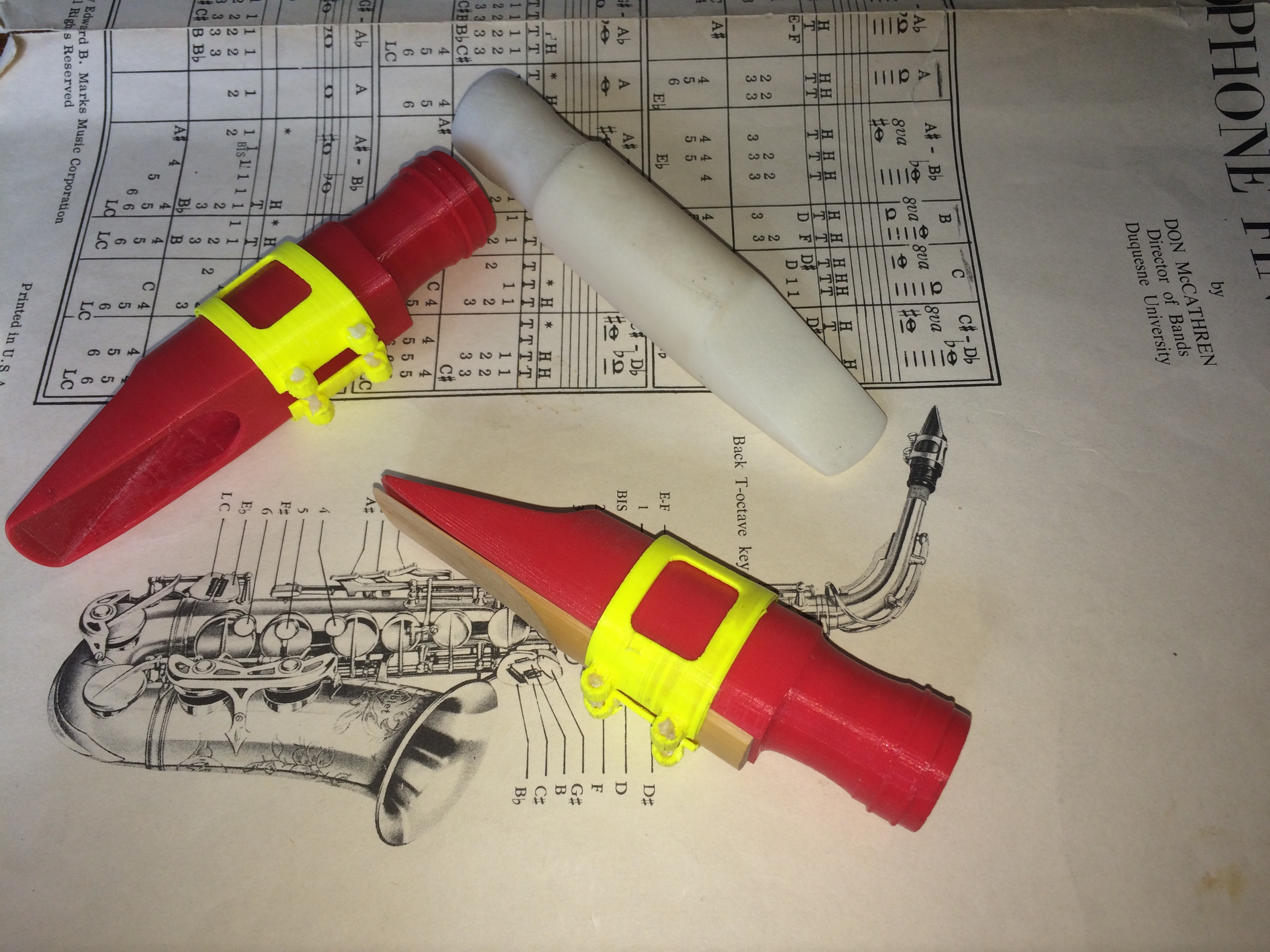 3D Printed Tenor Saxophone Mouthpiece Instructables