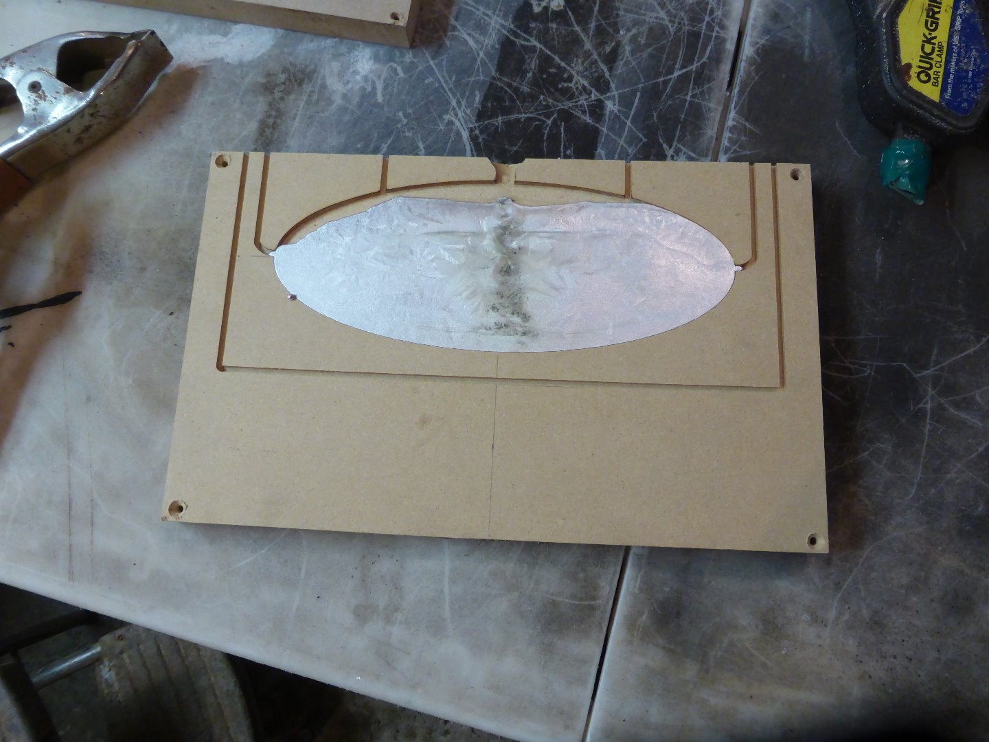 CNC Mdf Mold and Solder Casting(or How I Pimped My Ride) 8 Steps