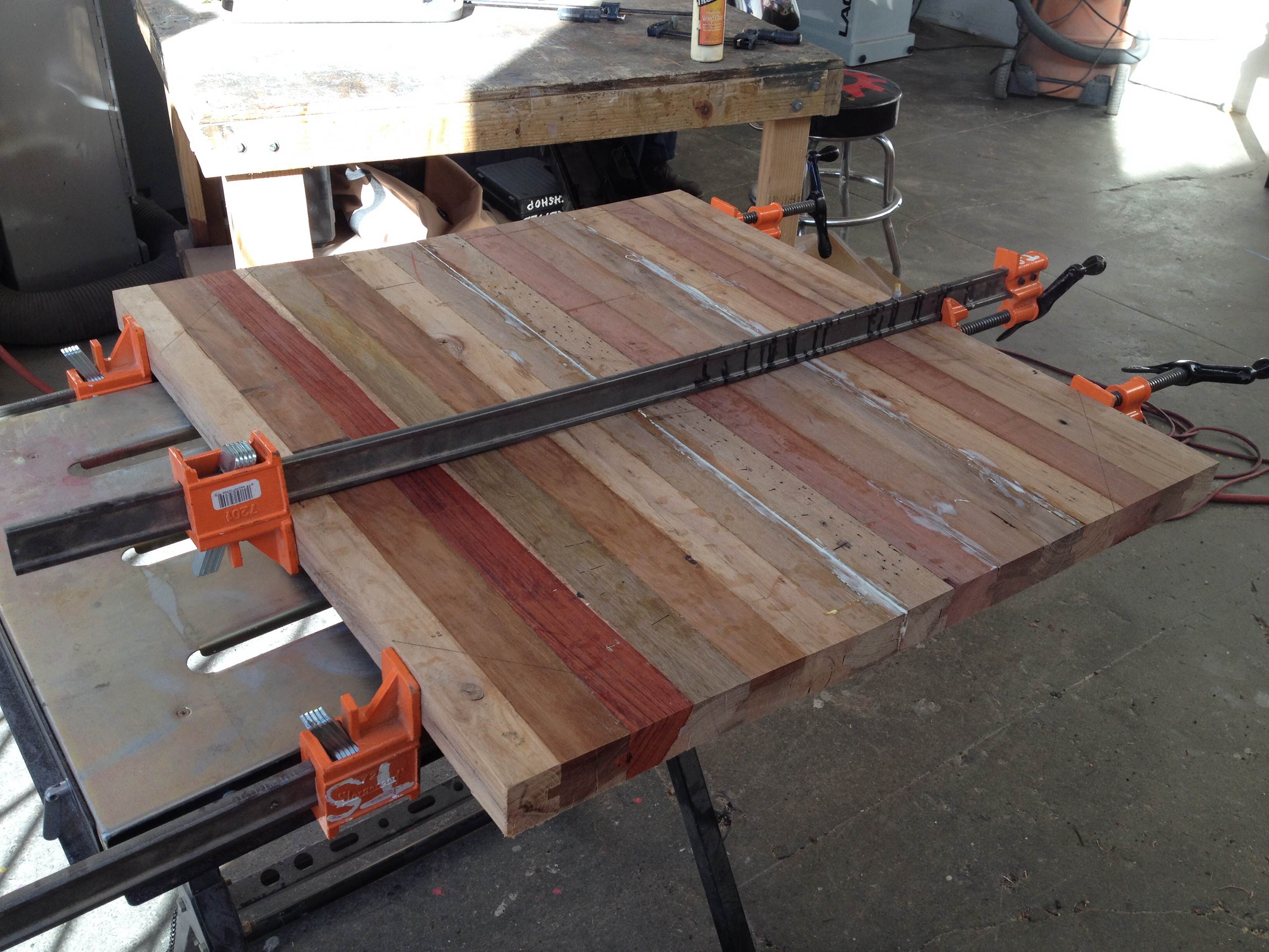 How to Make a Reclaimed Tongue & Groove Table Top Instructables