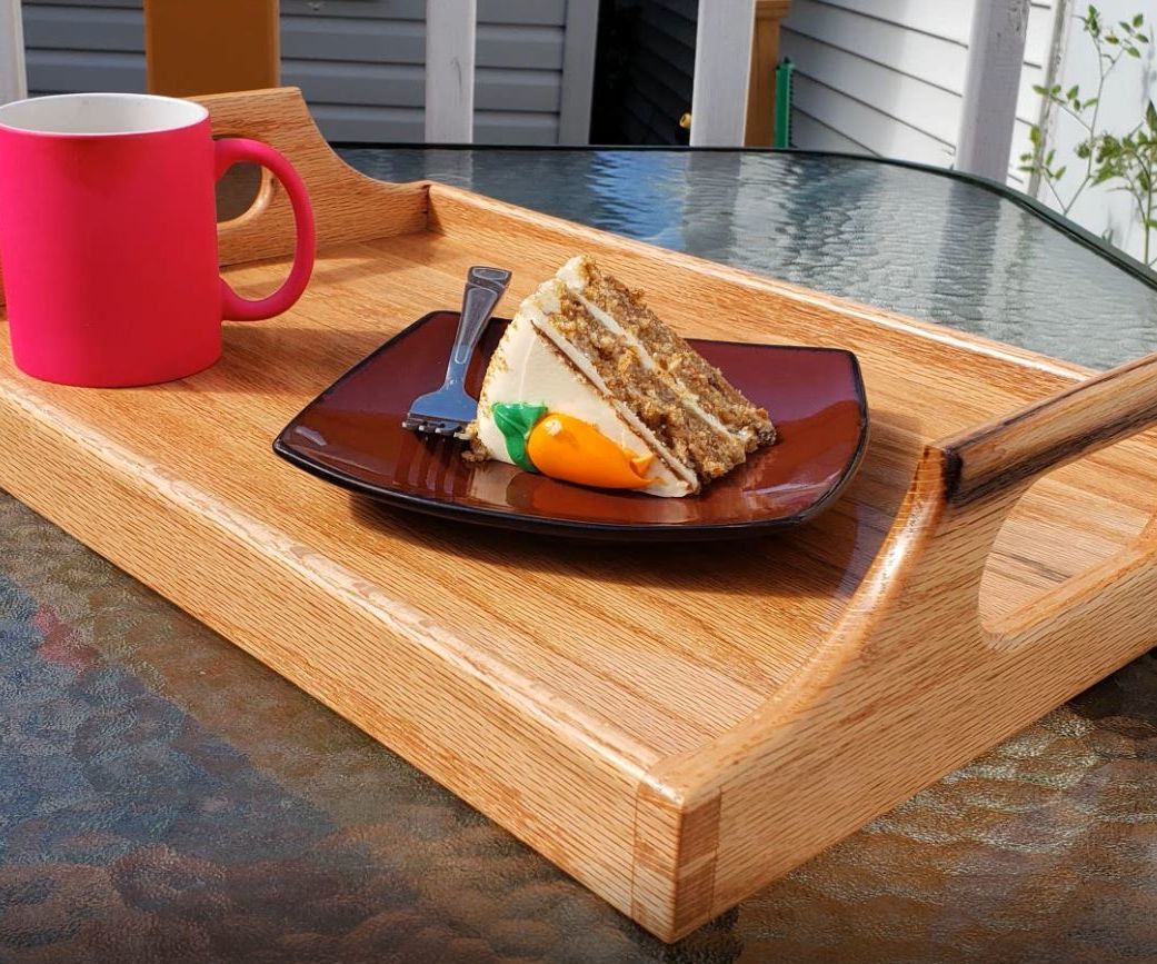 How to Make a Serving Tray Out of Wood 14 Steps (with Pictures