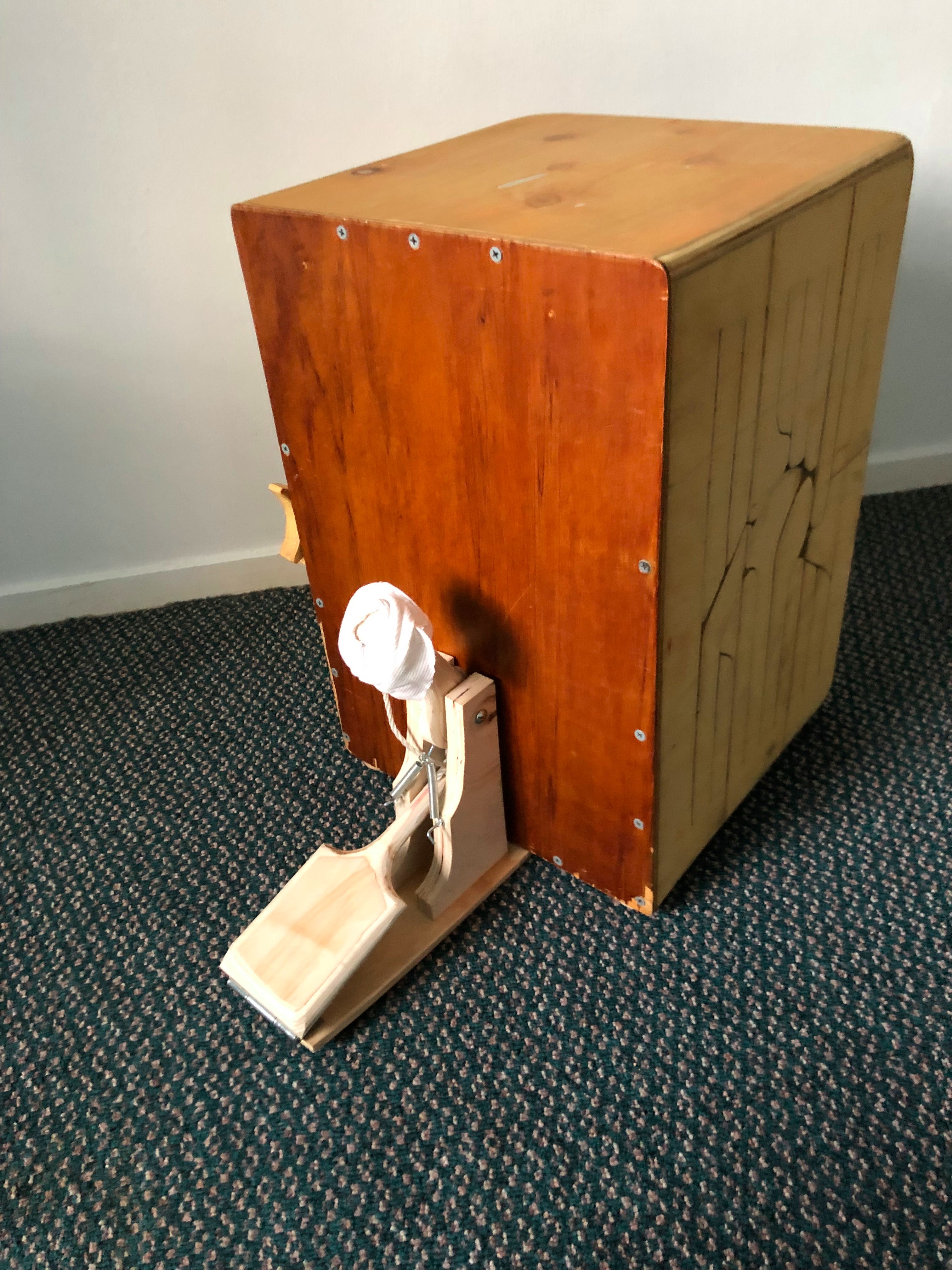 Cajon (and Other) Kick Pedal 4 Steps (with Pictures) Instructables