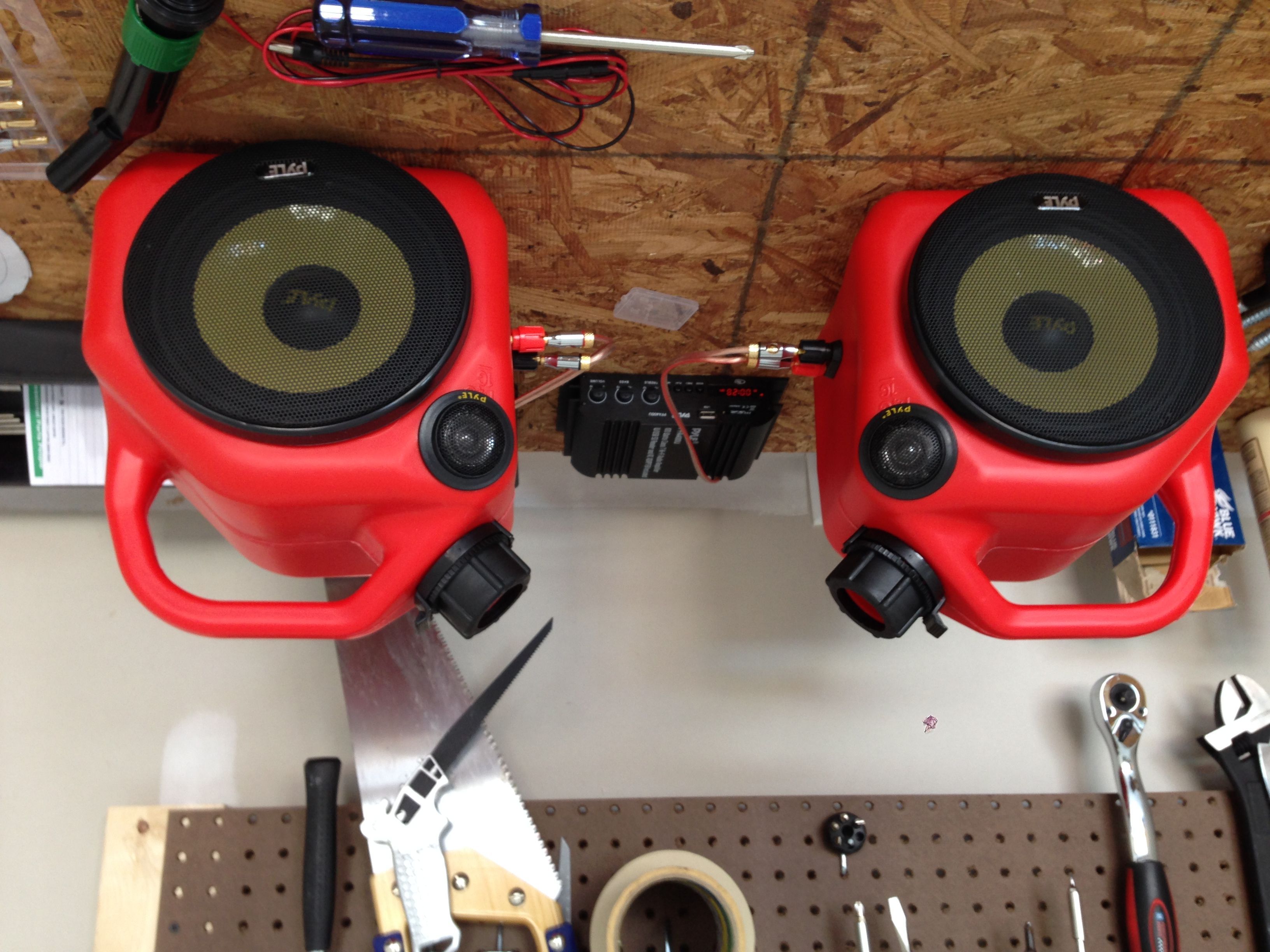 Gas Can Speakers 5 Steps (with Pictures) Instructables
