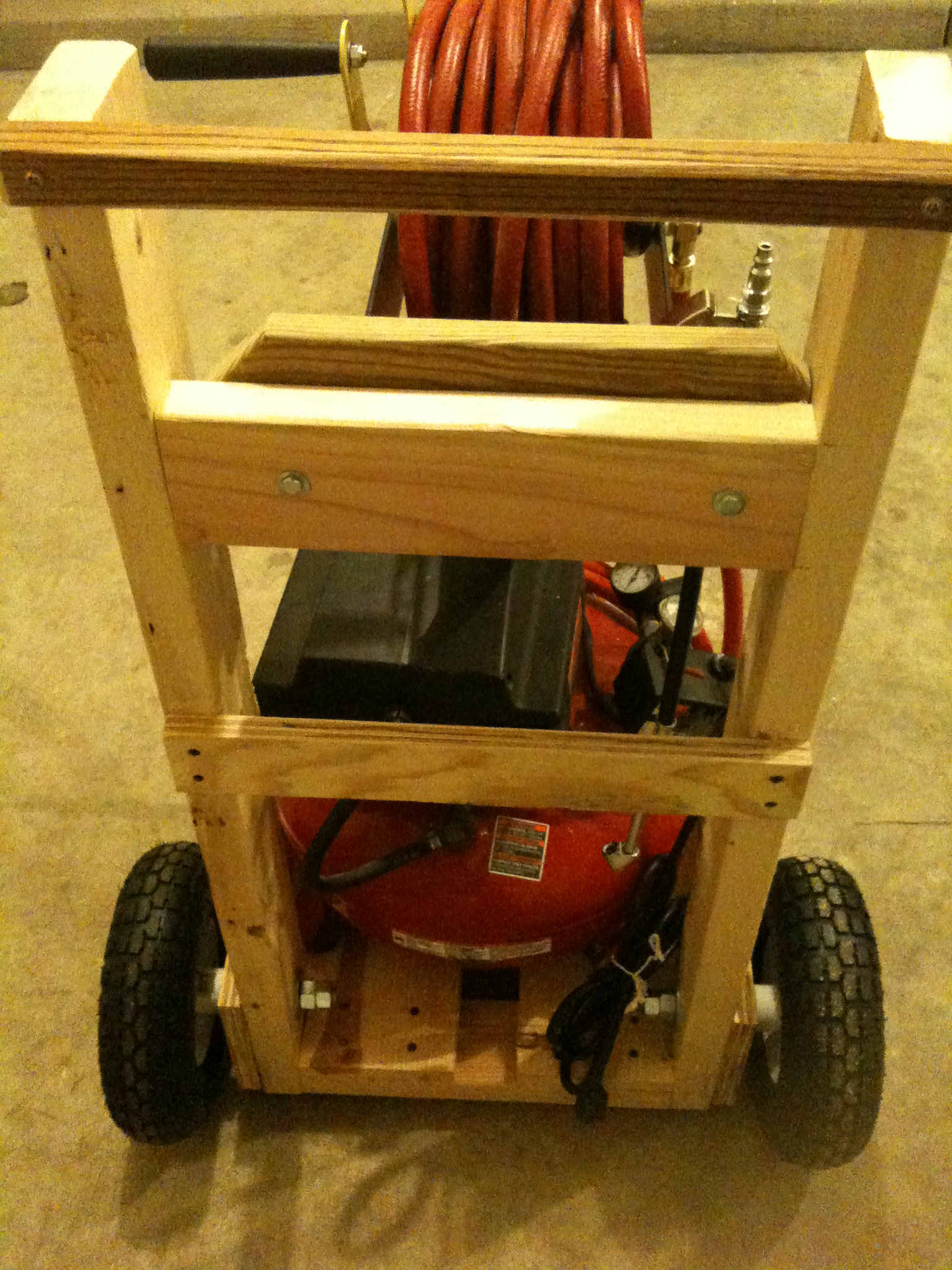 Air Compressor Cart : 4 Steps (with Pictures) - Instructables