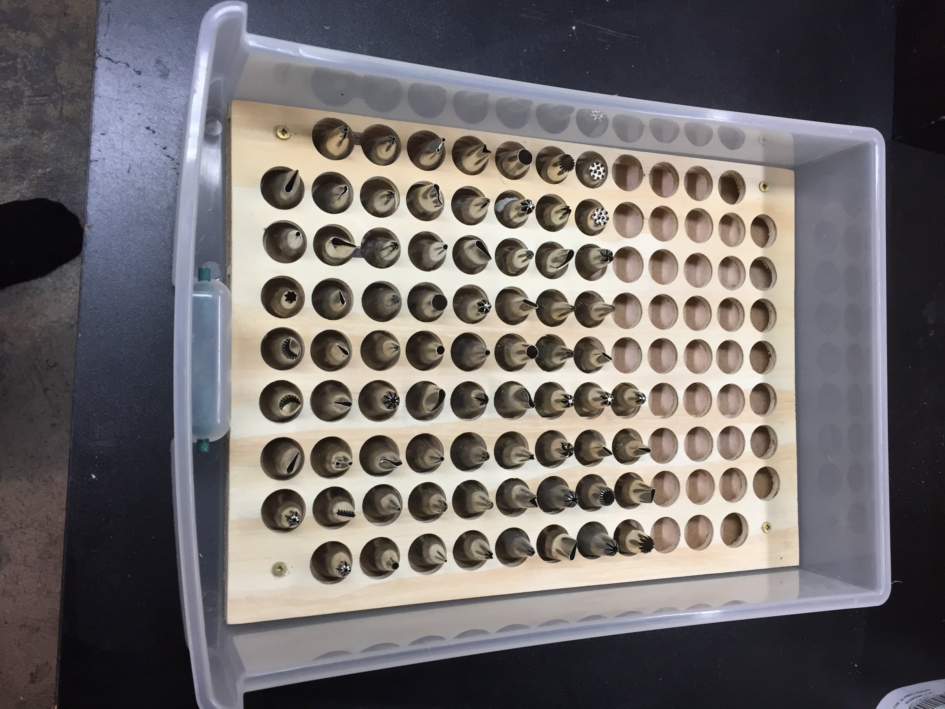 Cake Decorating Organizer Trays. 7 Steps (with Pictures) Instructables