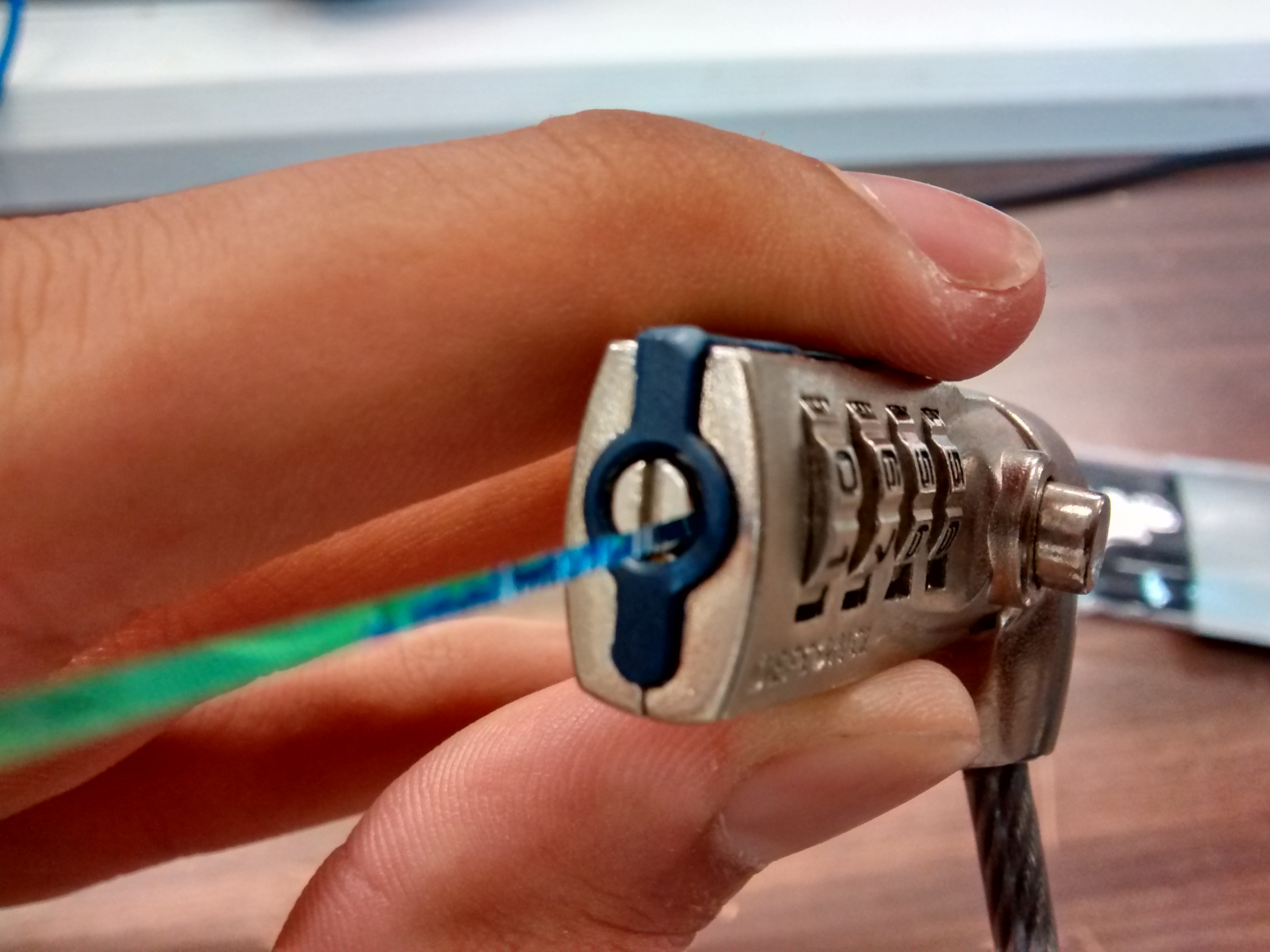 Decode (pick) Targus Defcon CL Laptop Lock 6 Steps Instructables