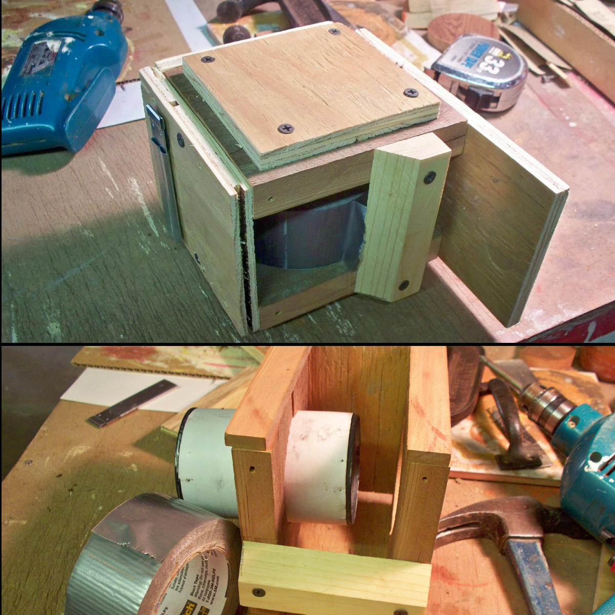 Duct Tape Dispenser From a Tin Can! 11 Steps (with Pictures