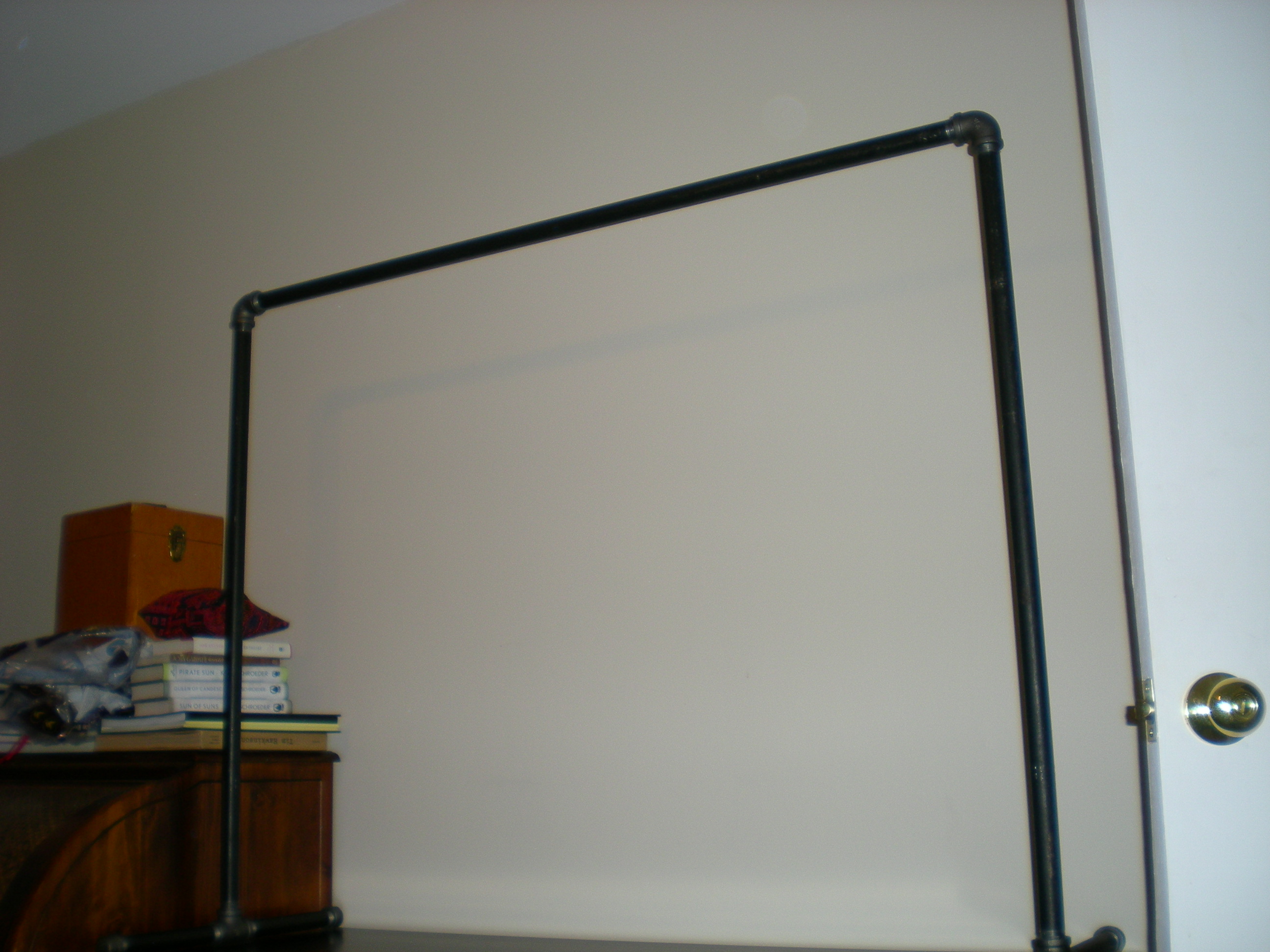 Freestanding Clothing Rack Instructables