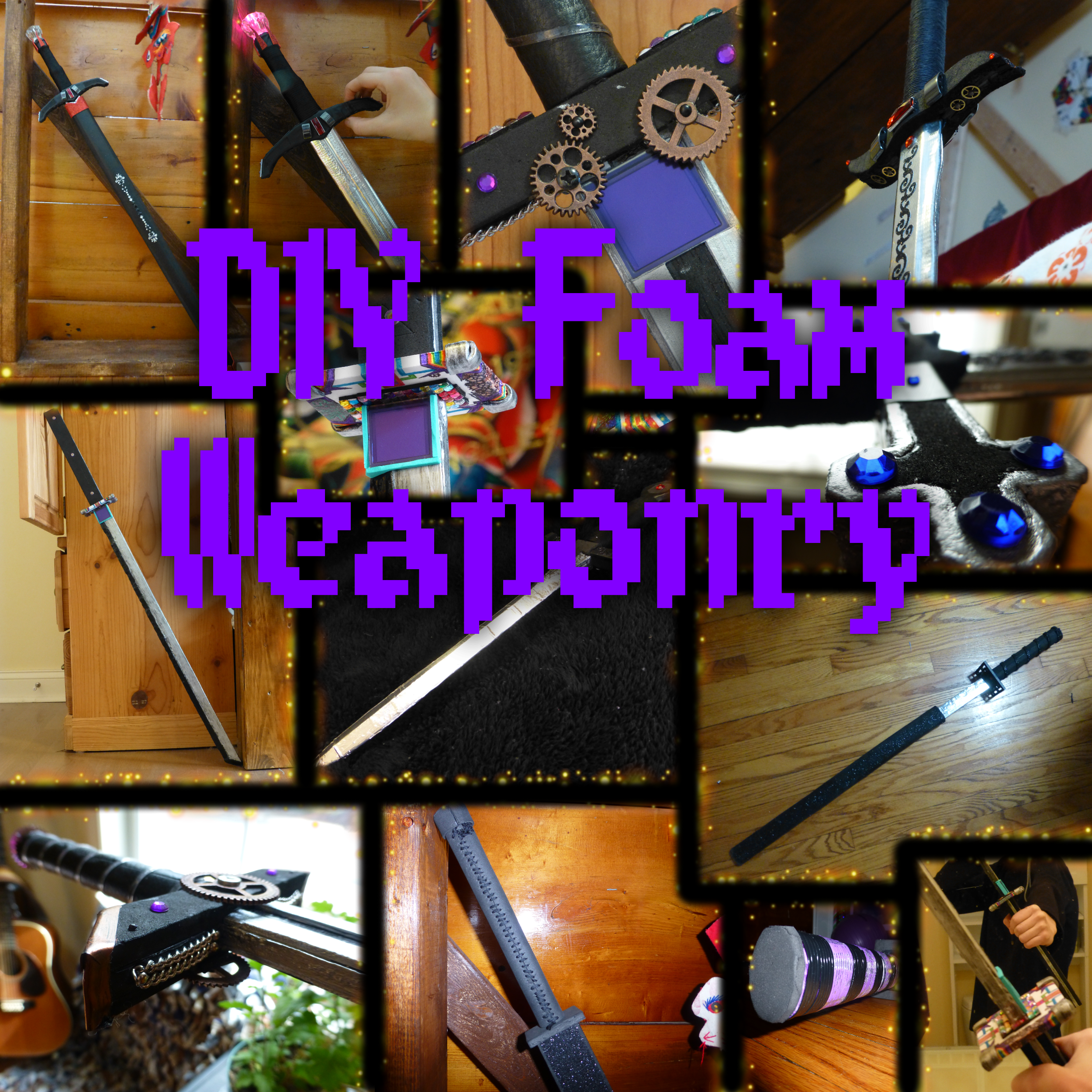 DIY Foam Weaponry 9 Steps Instructables