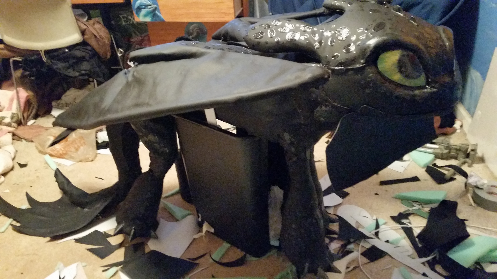 Toothless Costume (for Dogs!) 6 Steps (with Pictures) Instructables
