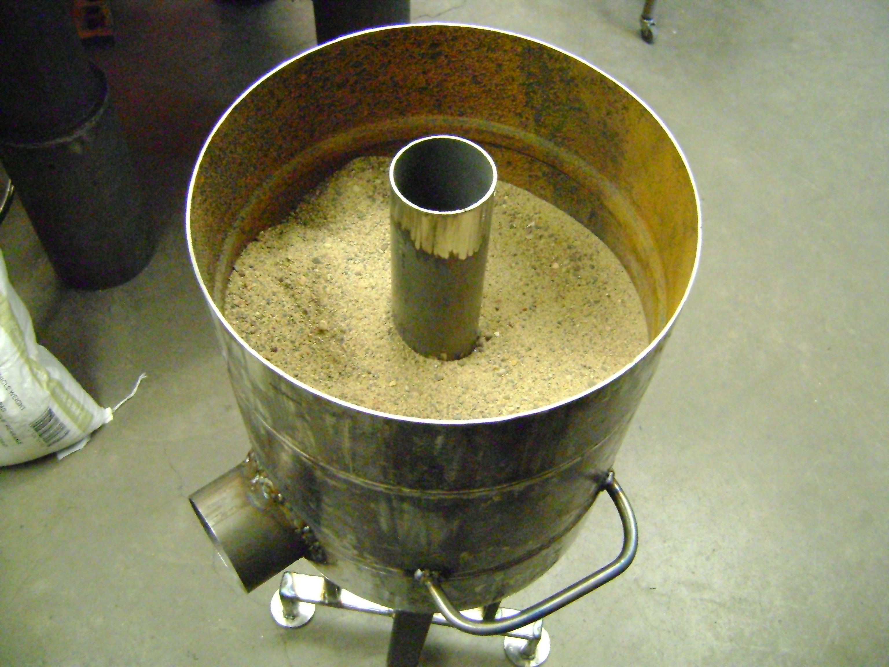 Fabricating a HeavyDuty Rocket Stove 11 Steps (with Pictures) Instructables