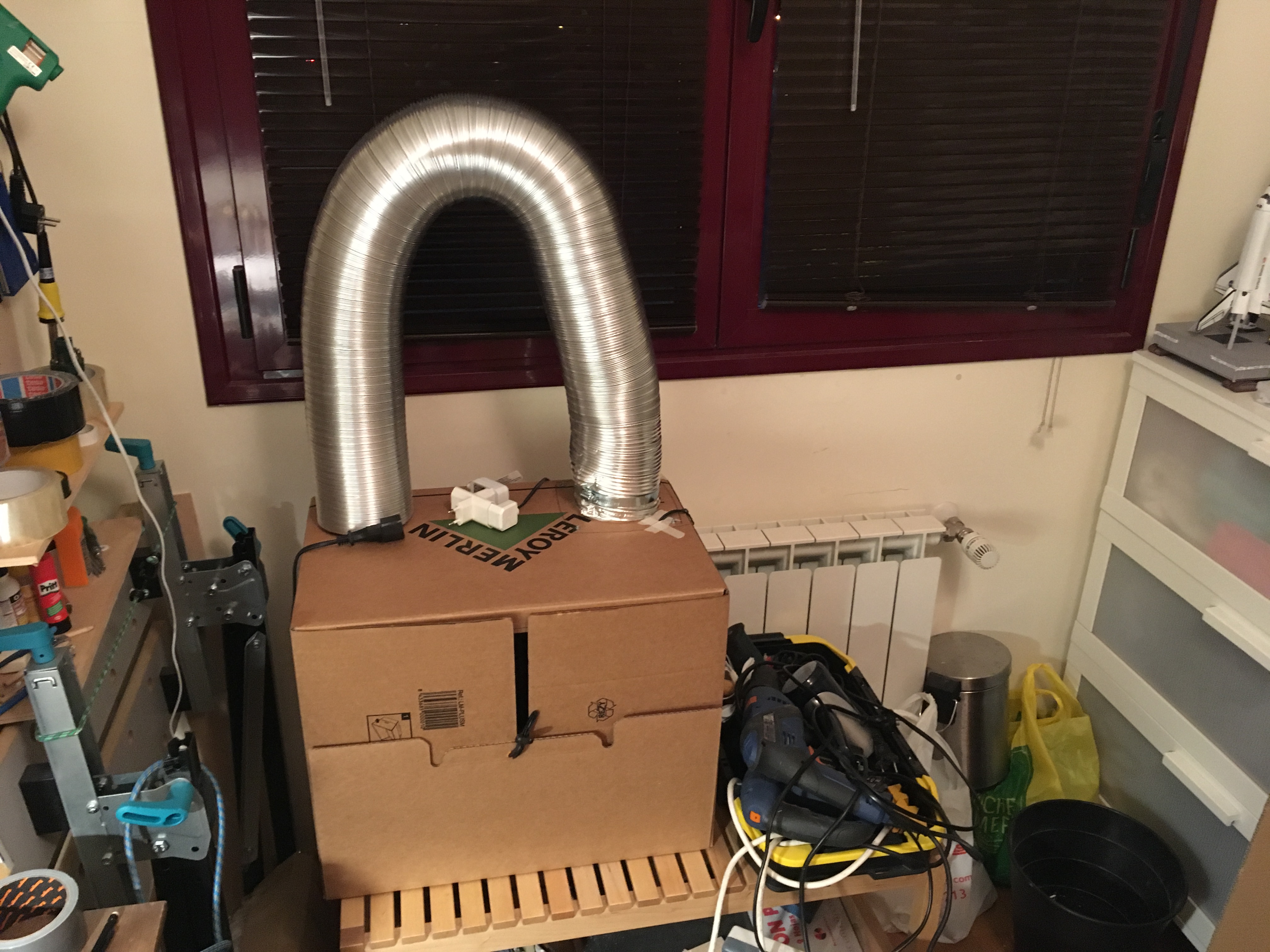 Cheap Cardboard Paint Booth 6 Steps (with Pictures) Instructables