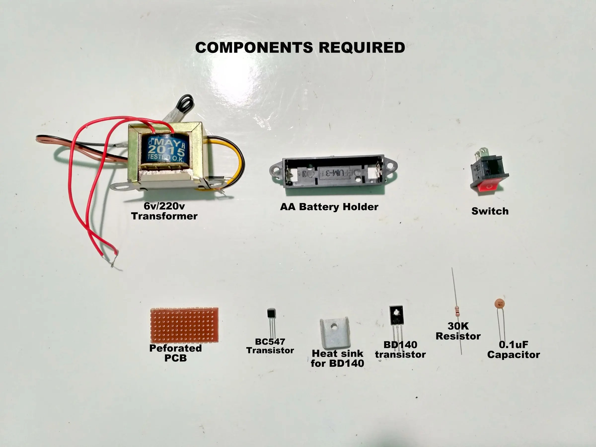 How to Make 1.5V DC to 220V AC Inverter : 4 Steps (with Pictures