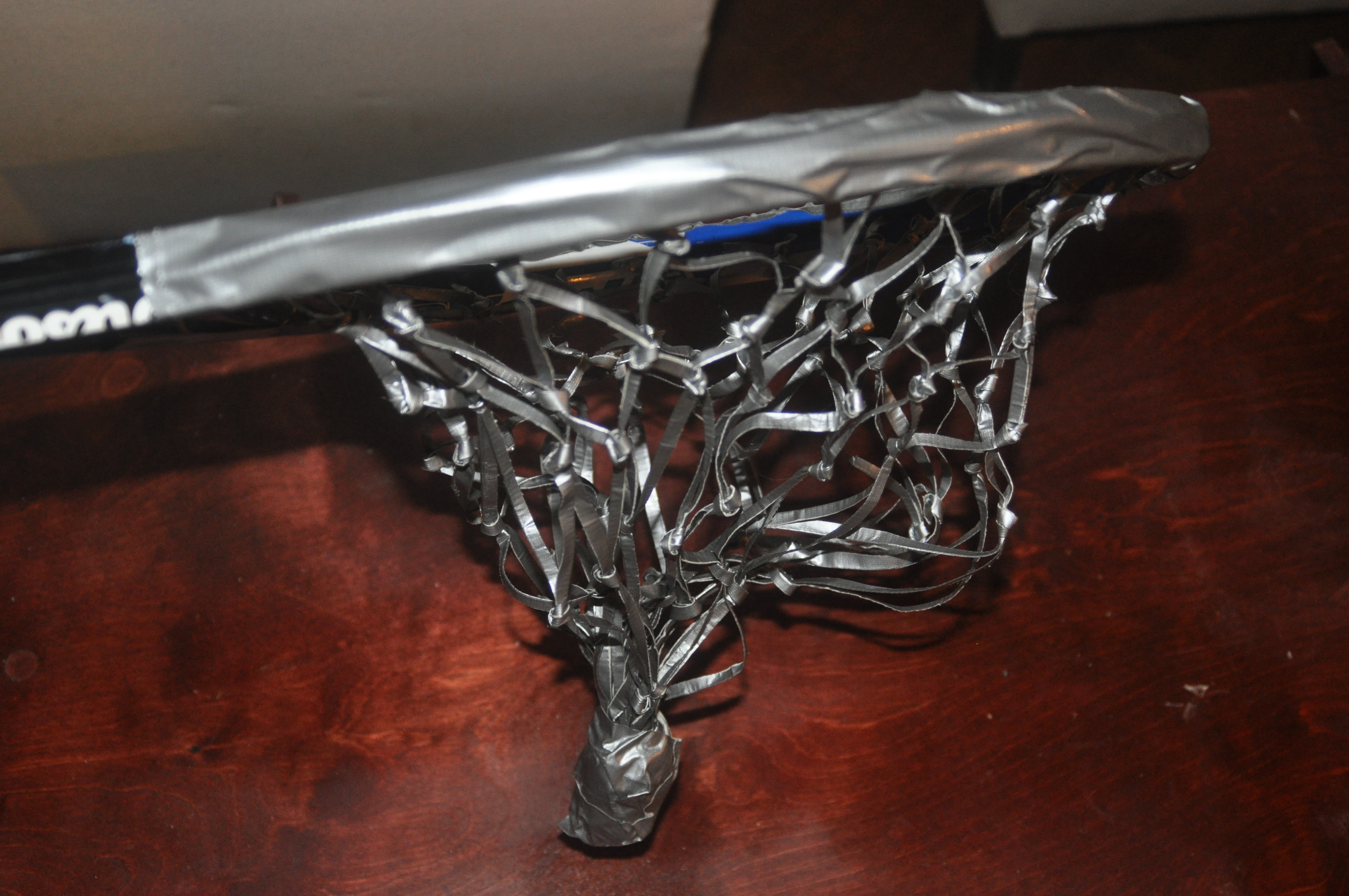 Duct Tape Fishing Net 7 Steps Instructables