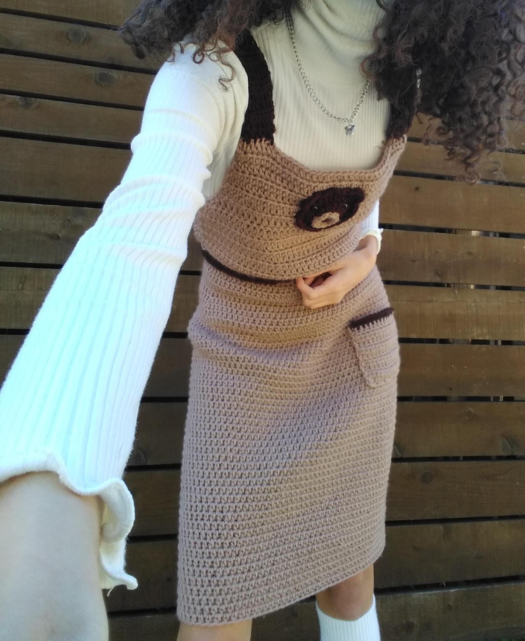 🐻 Crochet Overall Dress 🐻 10 Steps (with Pictures) Instructables