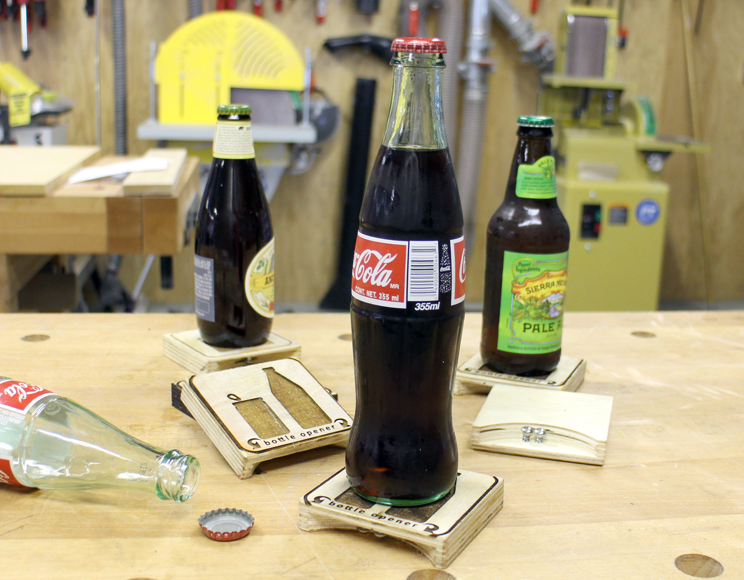 Coaster Bottle Opener 8 Steps (with Pictures) Instructables