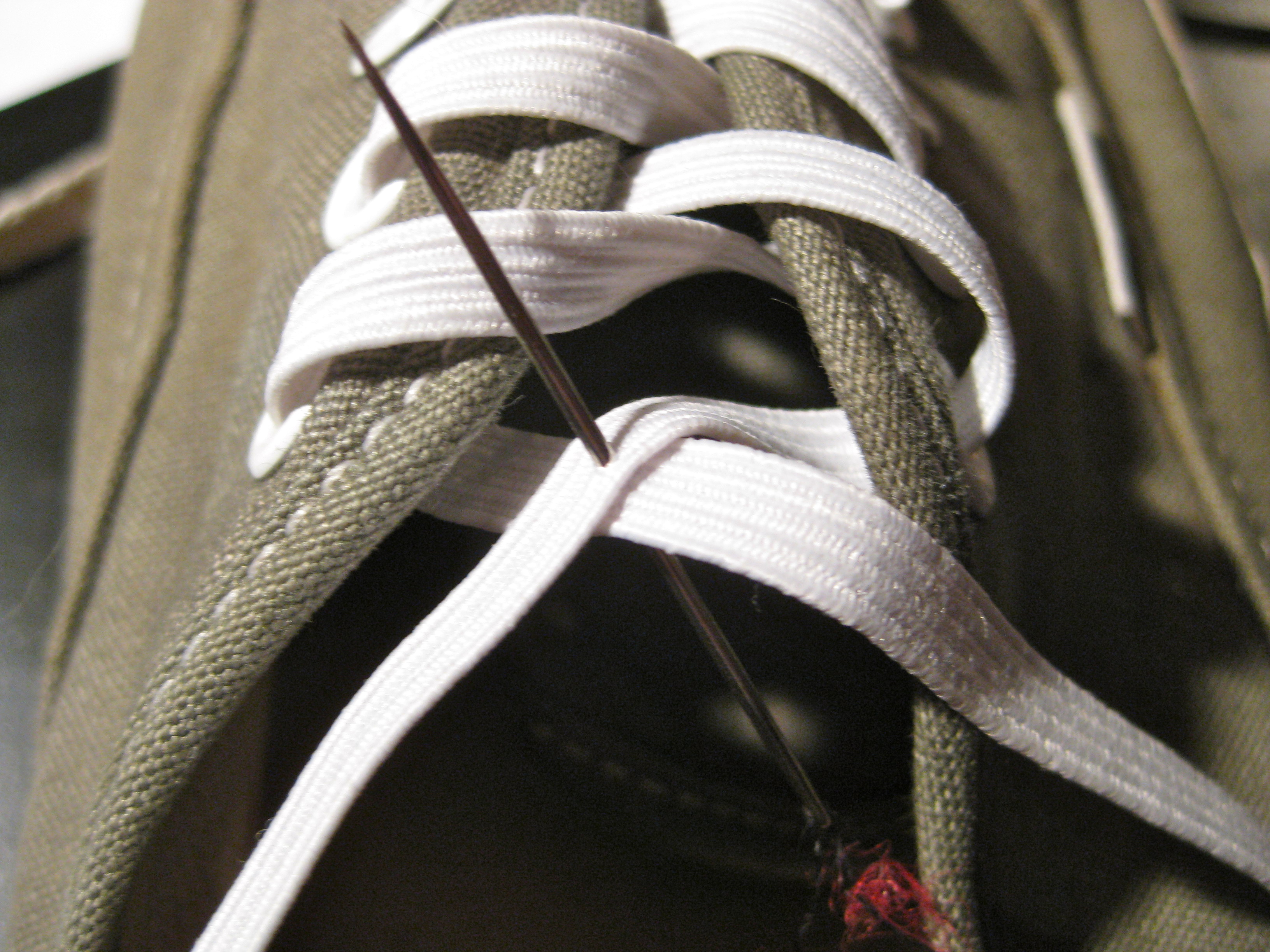 Elastic (No Tie) Shoelaces 6 Steps (with Pictures) Instructables