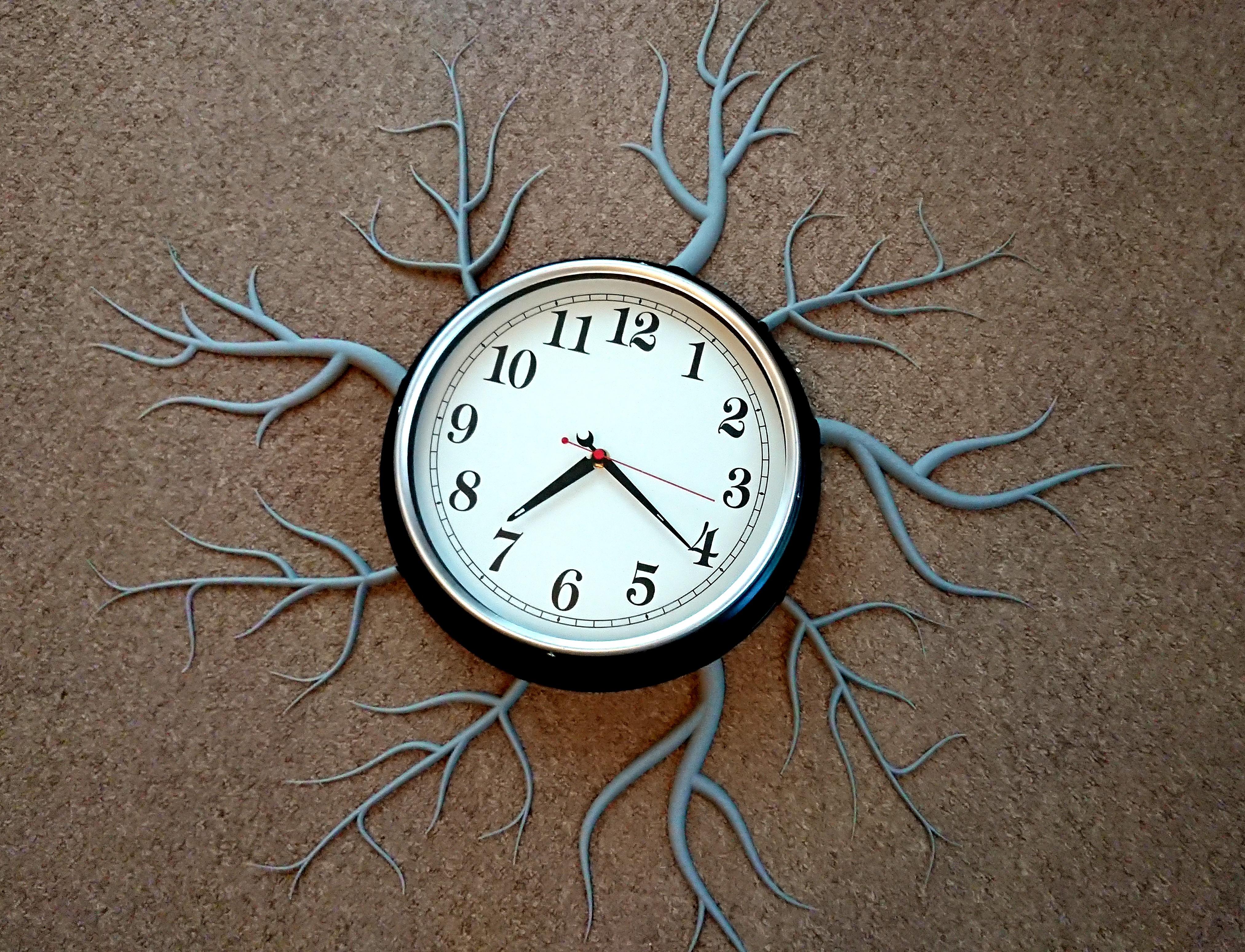 Organic Root Clock 7 Steps (with Pictures) Instructables