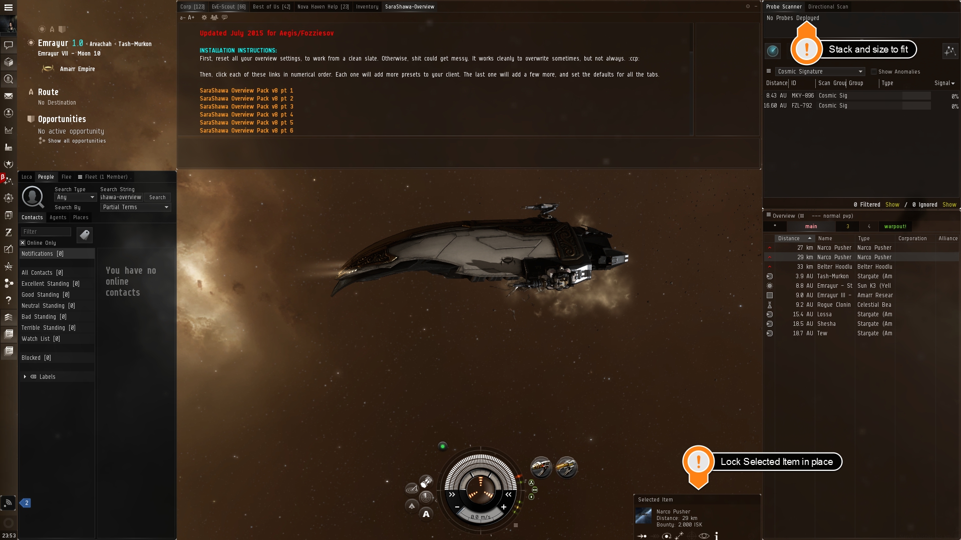 EVE Online UI Setup 9 Steps Instructables