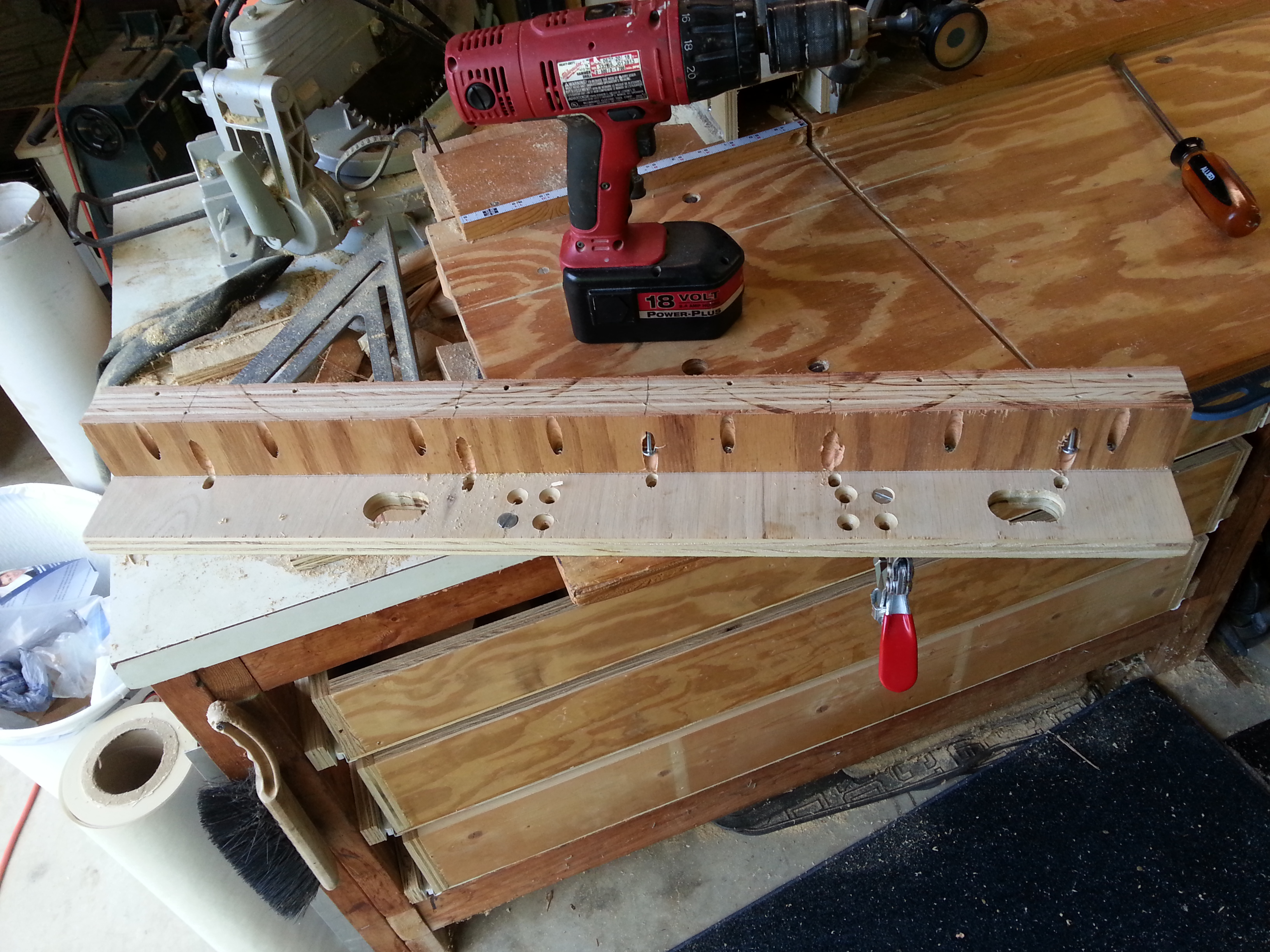 Auxiliary Aluminum Ttrack Fence for Your Table Saw for Under 50 12