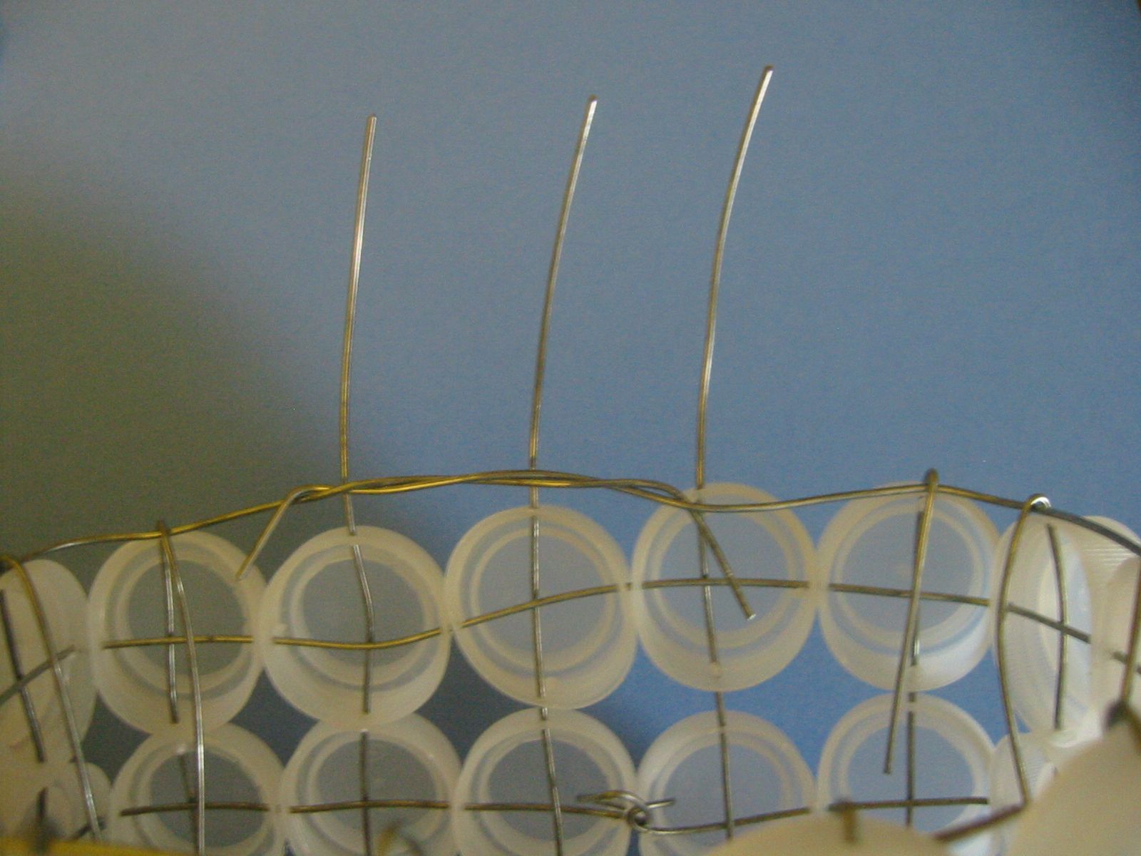 Bottle Cap Basket 14 Steps Instructables