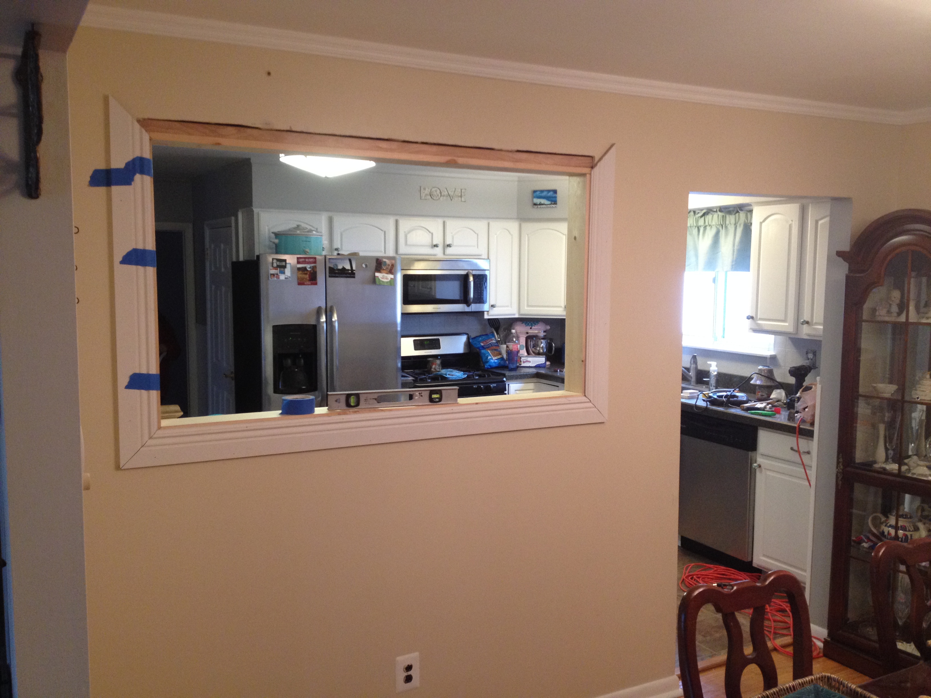 Kitchen Wall Pass Through 9 Steps (with Pictures) Instructables