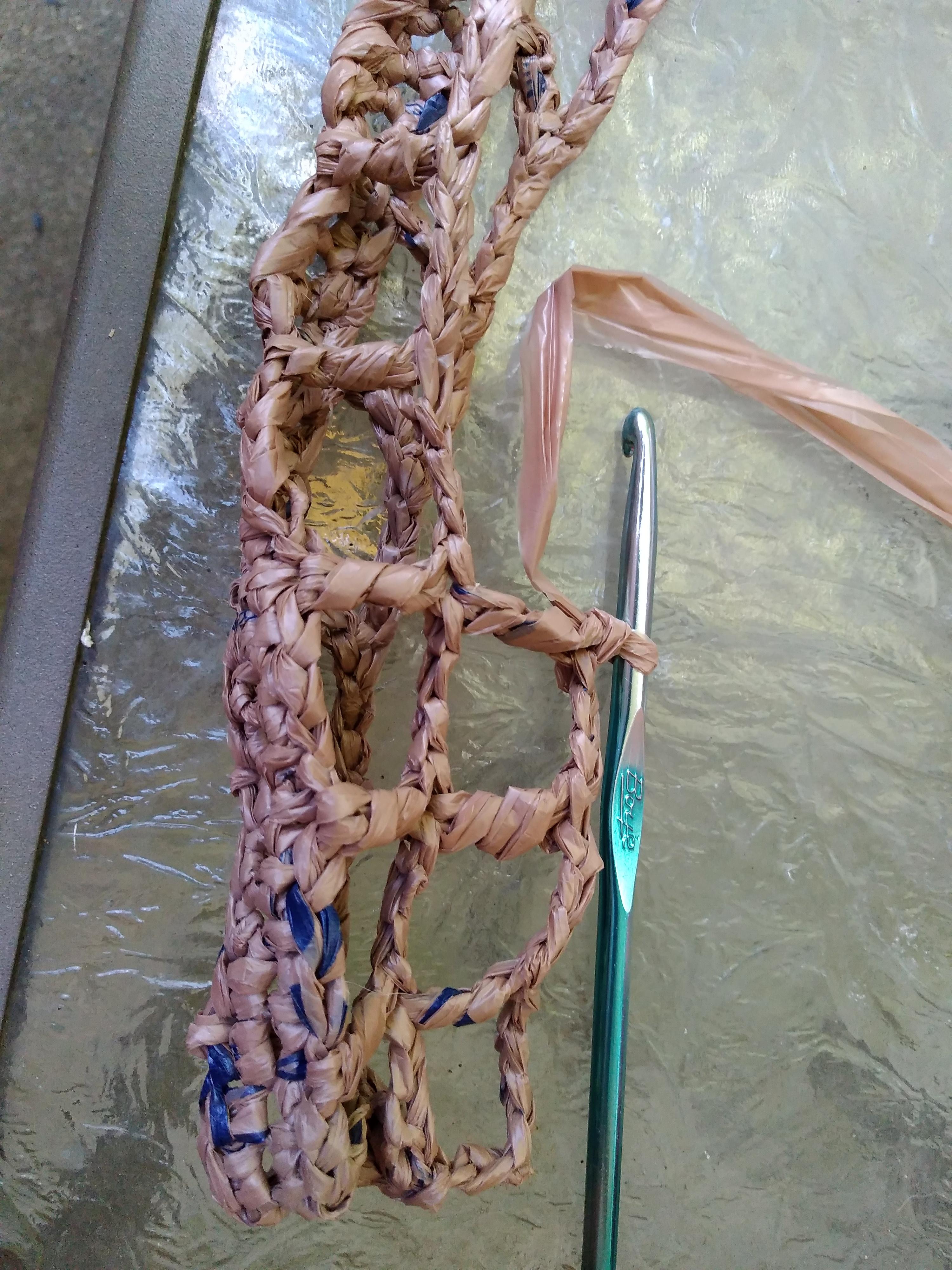 Mesh Tote Bags From SingleUse Plastic Bags 8 Steps (with Pictures