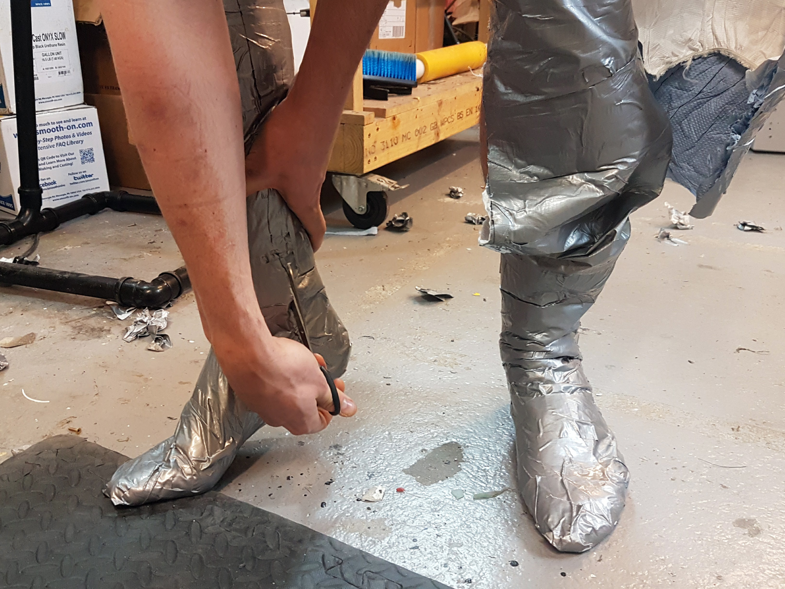 Duct Tape Mannequin 8 Steps (with Pictures) Instructables