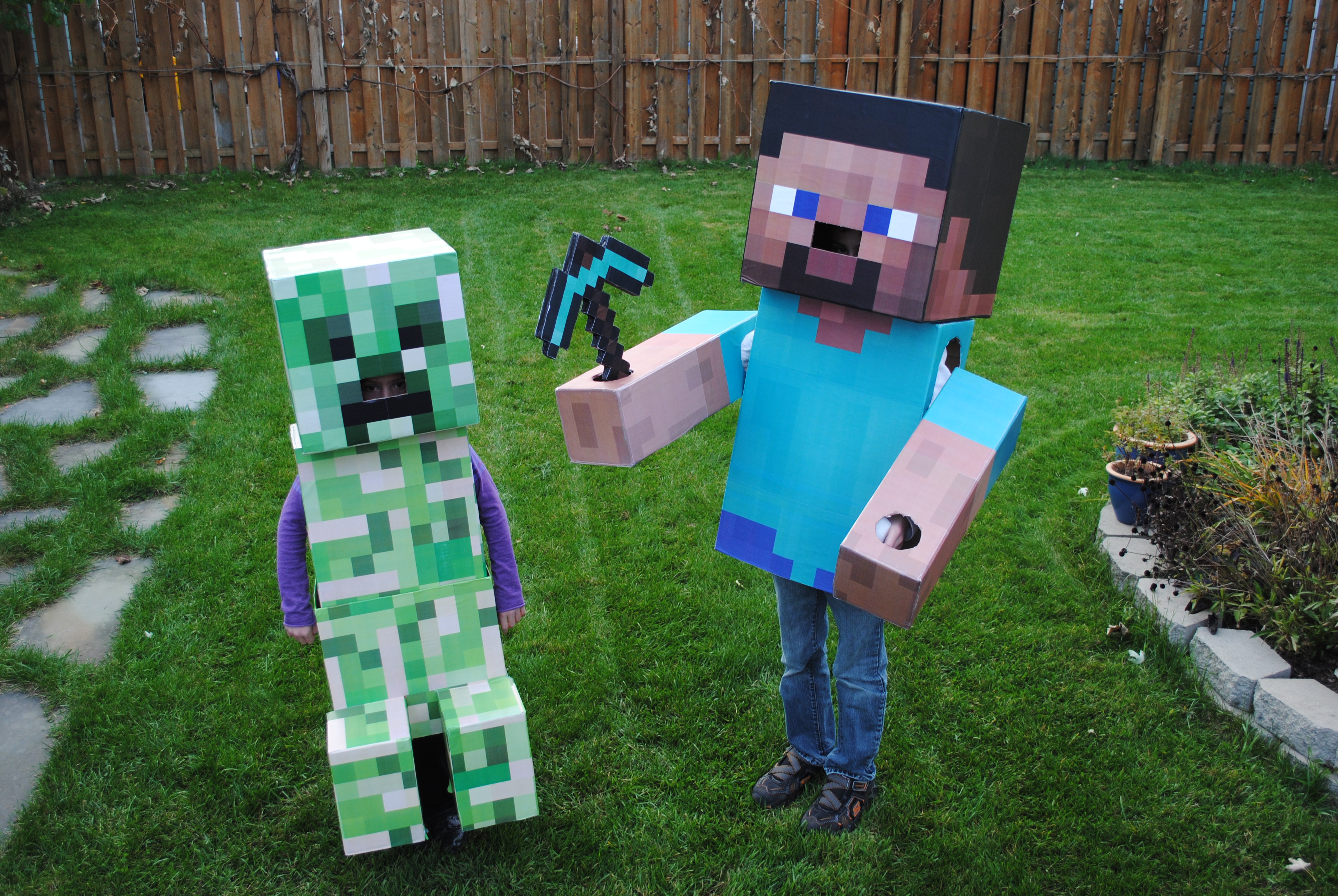 Minecraft Steve Costume : 6 Steps (With Pictures) - Instructables