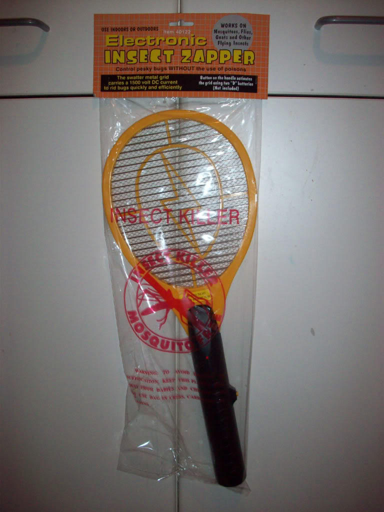 How painful is it to get an electric fly swatter to the hand