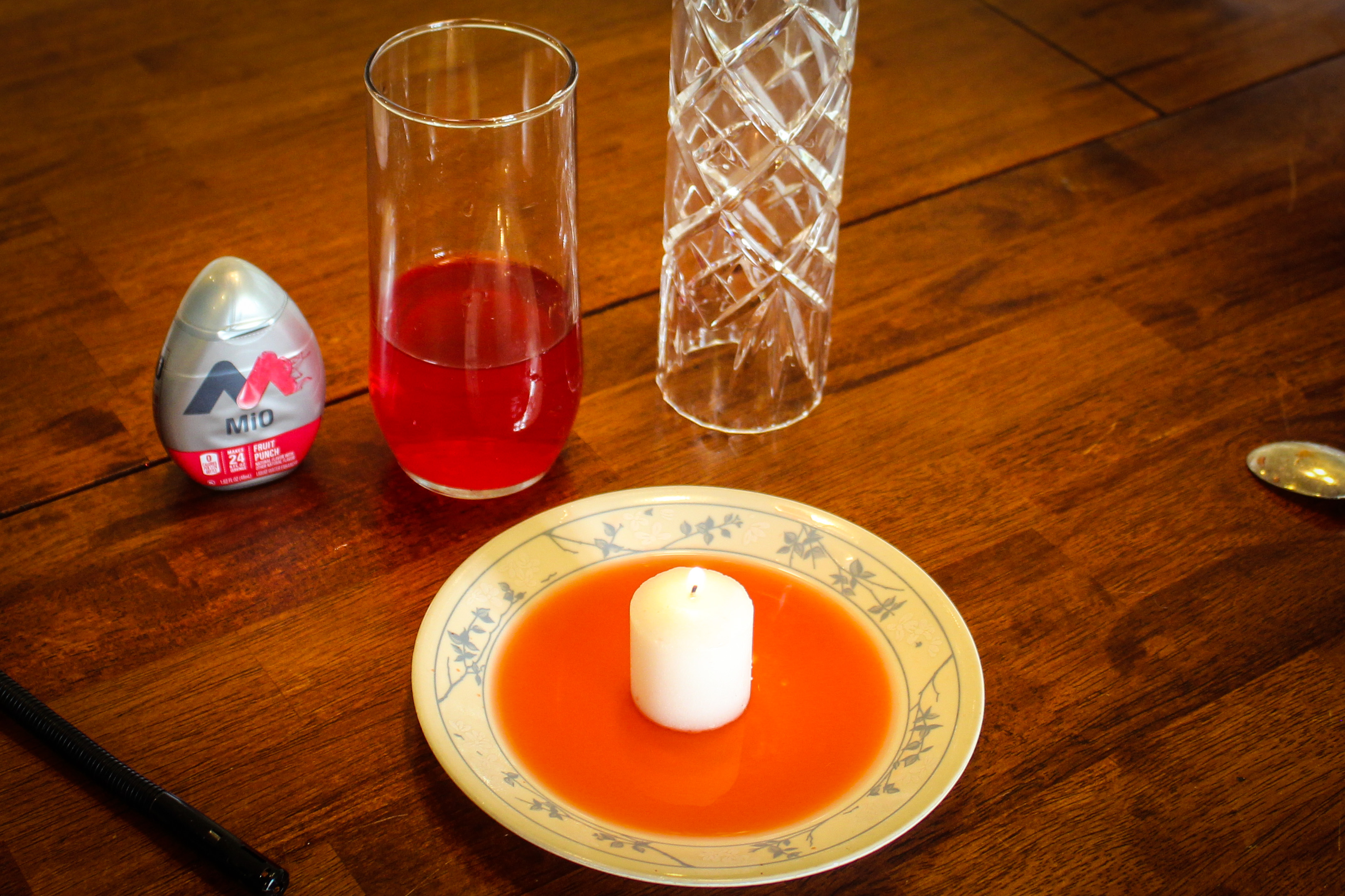 Burning Candle, Rising Water Experiment 7 Steps (with Pictures