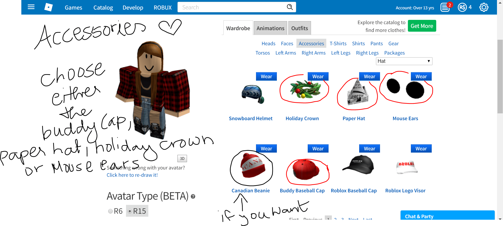 This Is Possibly Ugliest Hat On Roblox Roblox roblox hats that cover your entire face