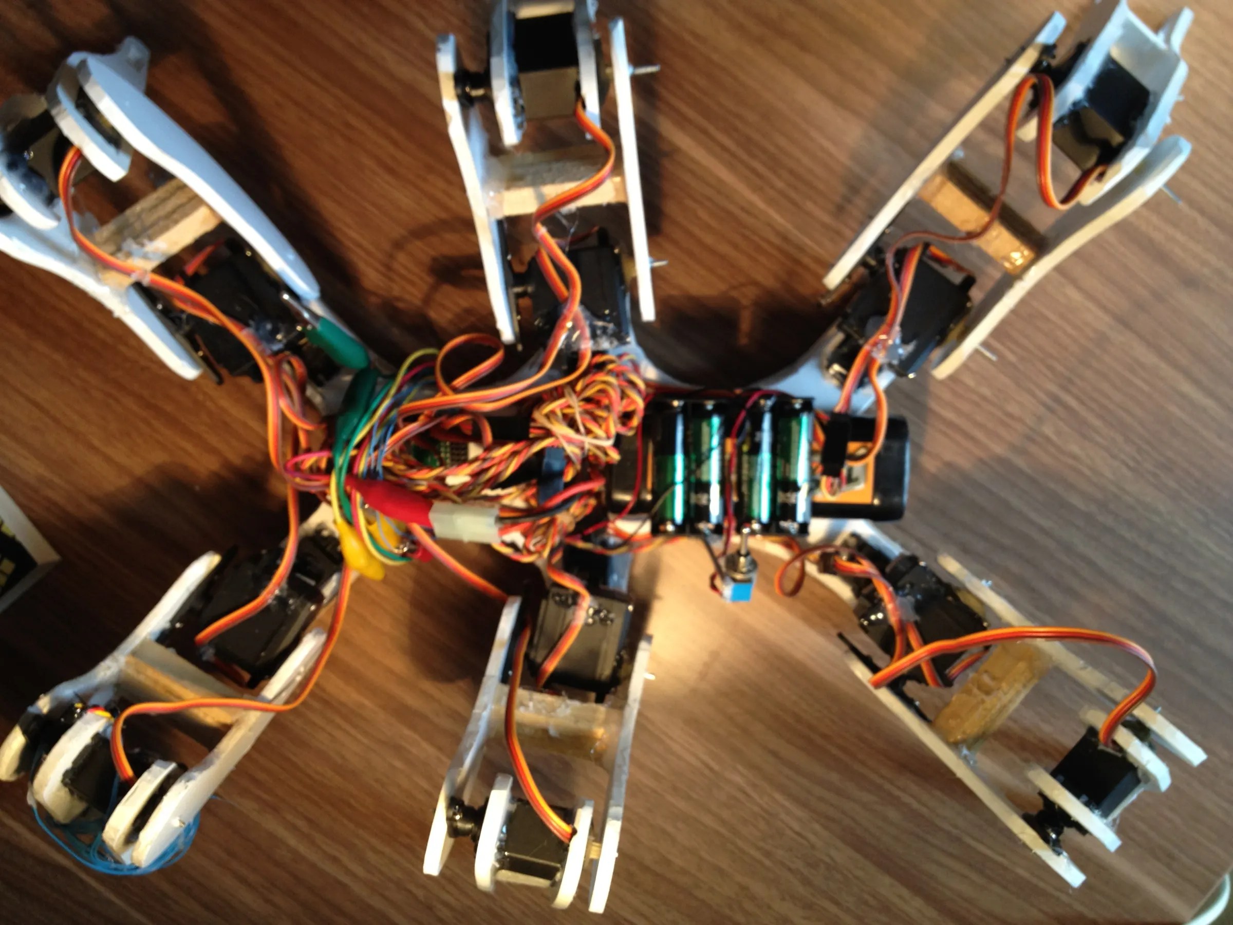 Let Us Build a Handmade Hexapod Robot 11 Steps (with Pictures