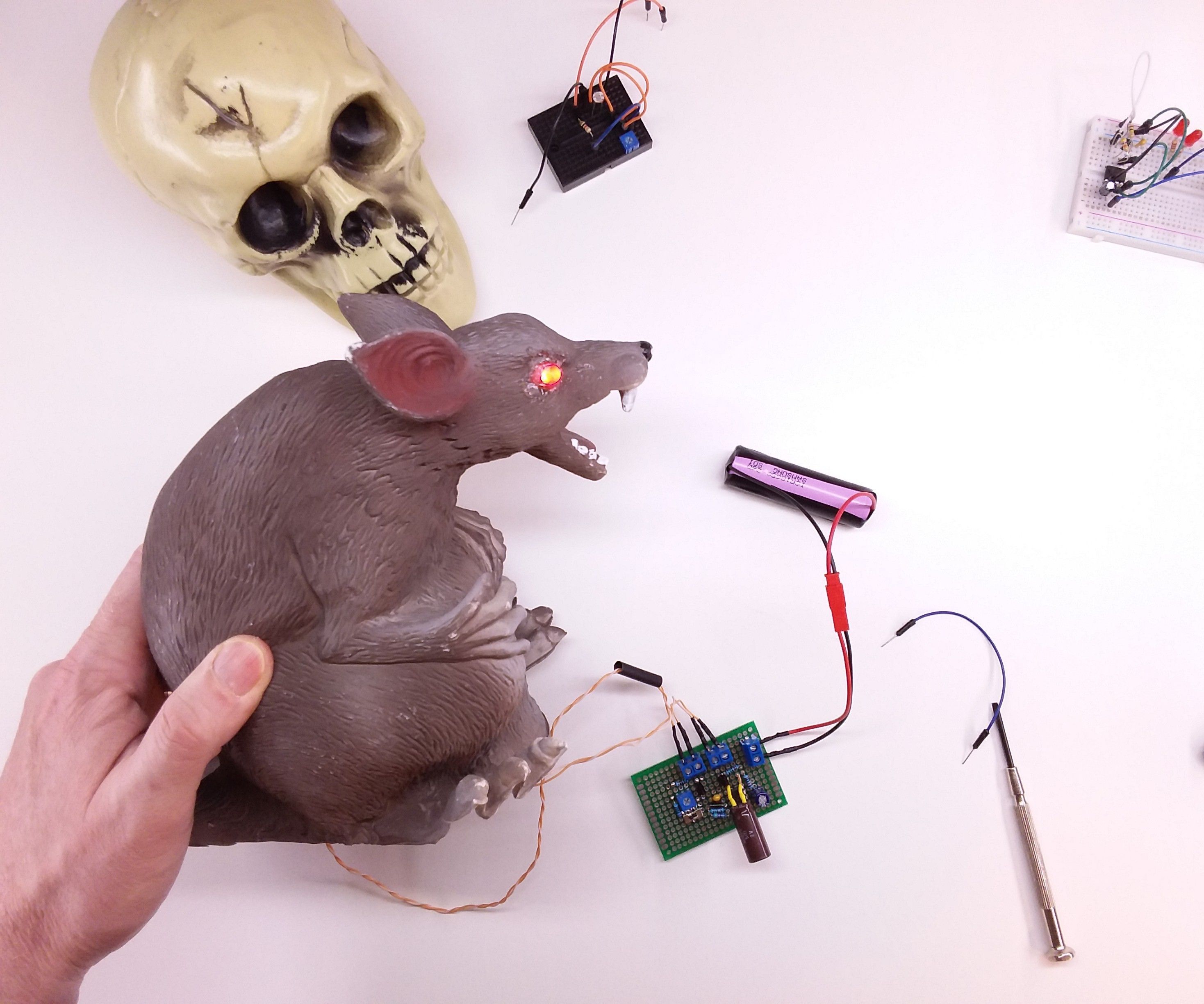 Spooky Fading LED Eyes 5 Steps (with Pictures) Instructables