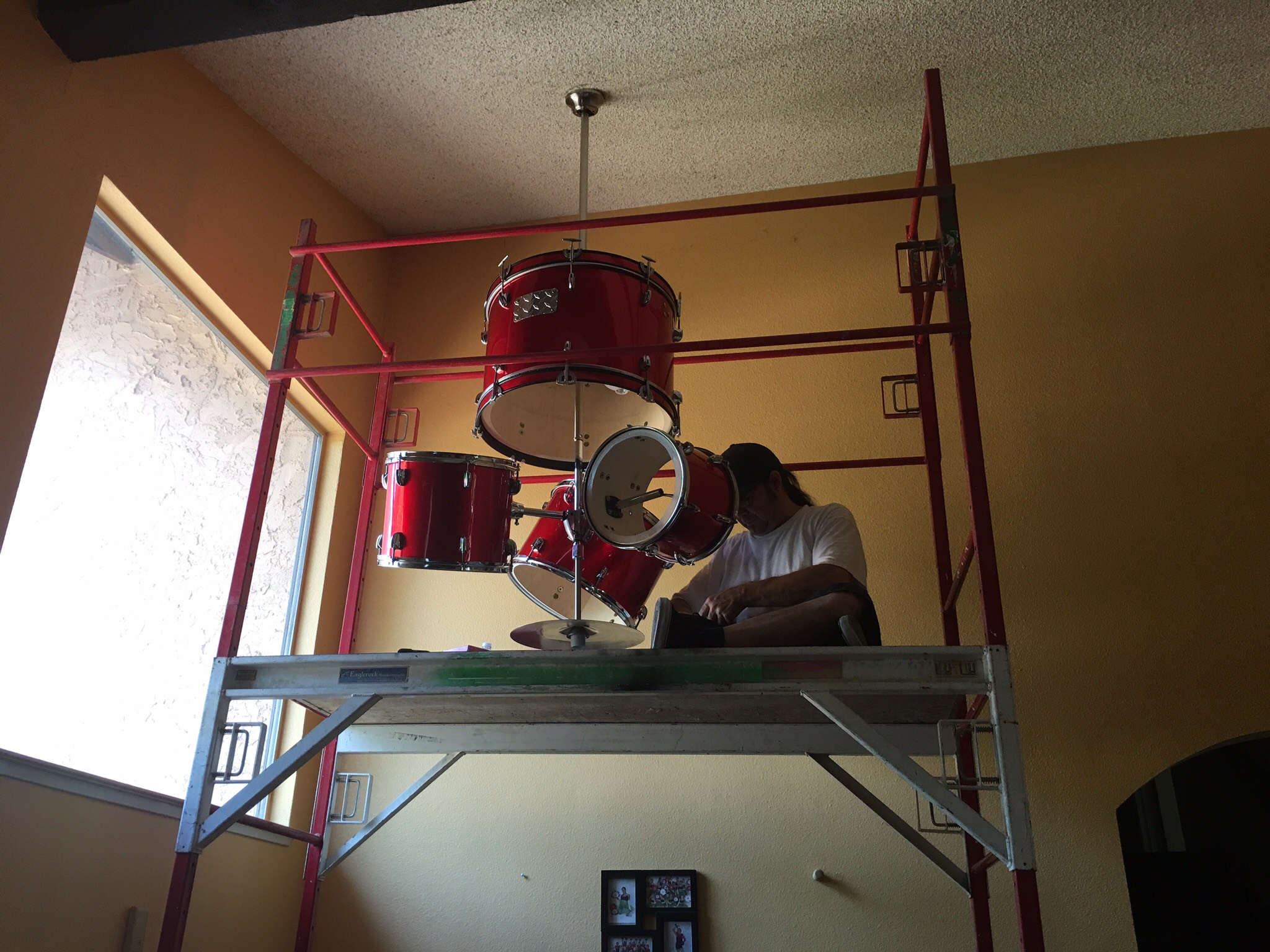 Drum Set Chandelier 6 Steps (with Pictures) Instructables