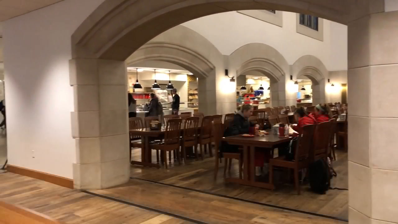 Campus Tour 2021 The dining hall CampusReel