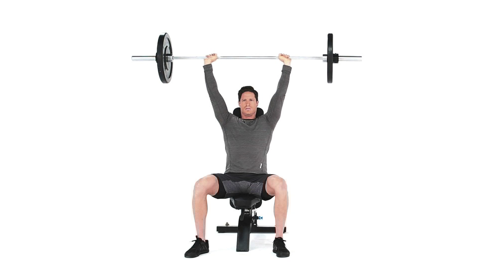Seated Barbell Shoulder Press Muscles Worked Matttroy