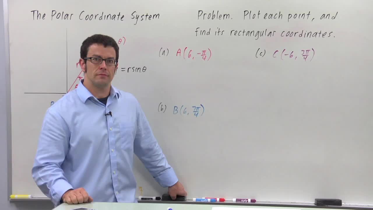 Introduction to Polar Coordinates Concept Precalculus Video by