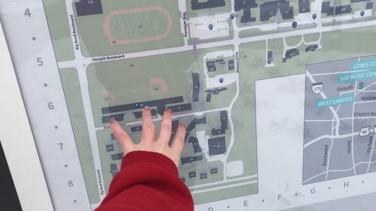 Campus Tour 2021 Katie talks you through a map of washu's campus CampusReel