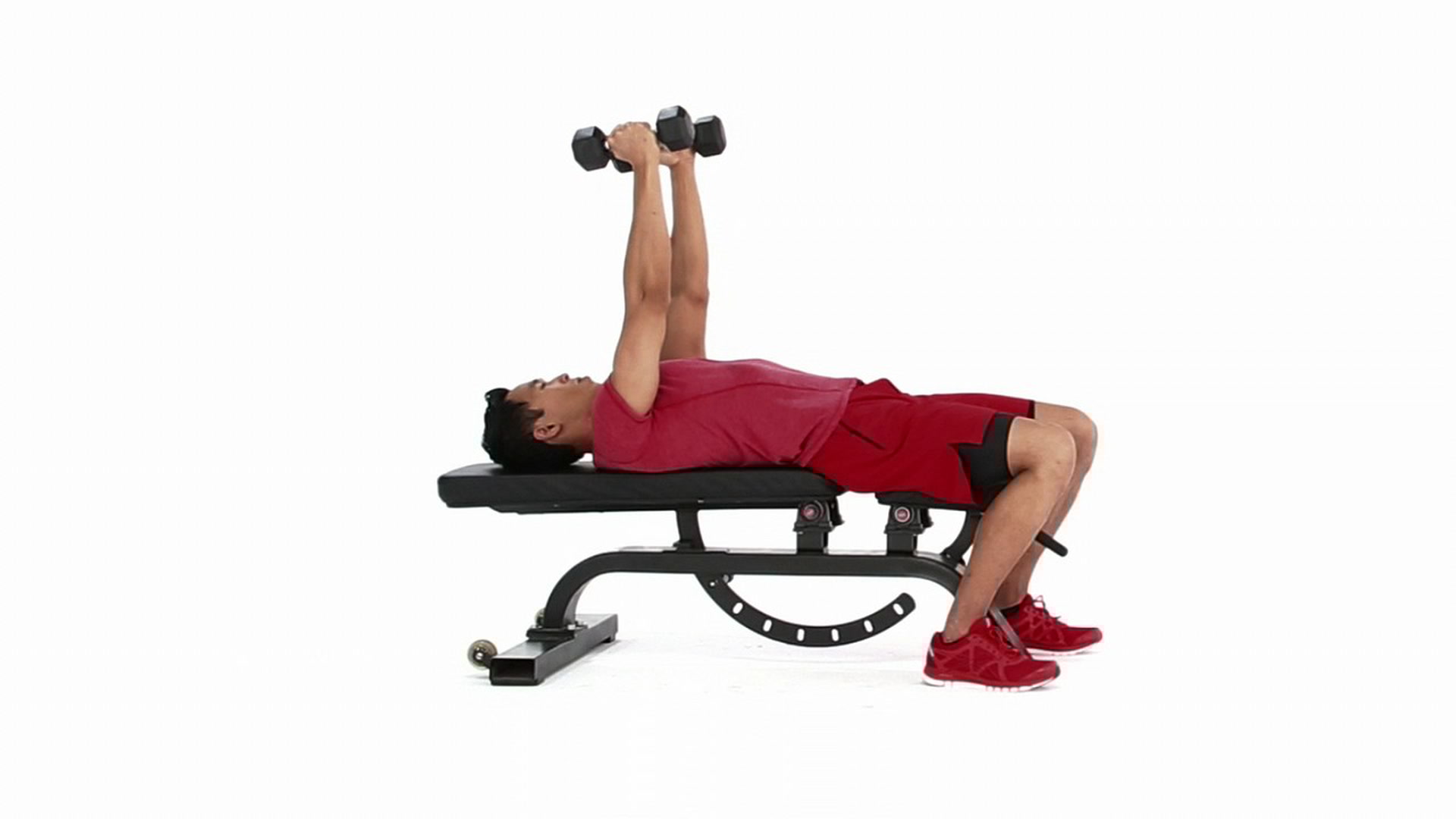 Neutral Grip Dumbbell Bench Press