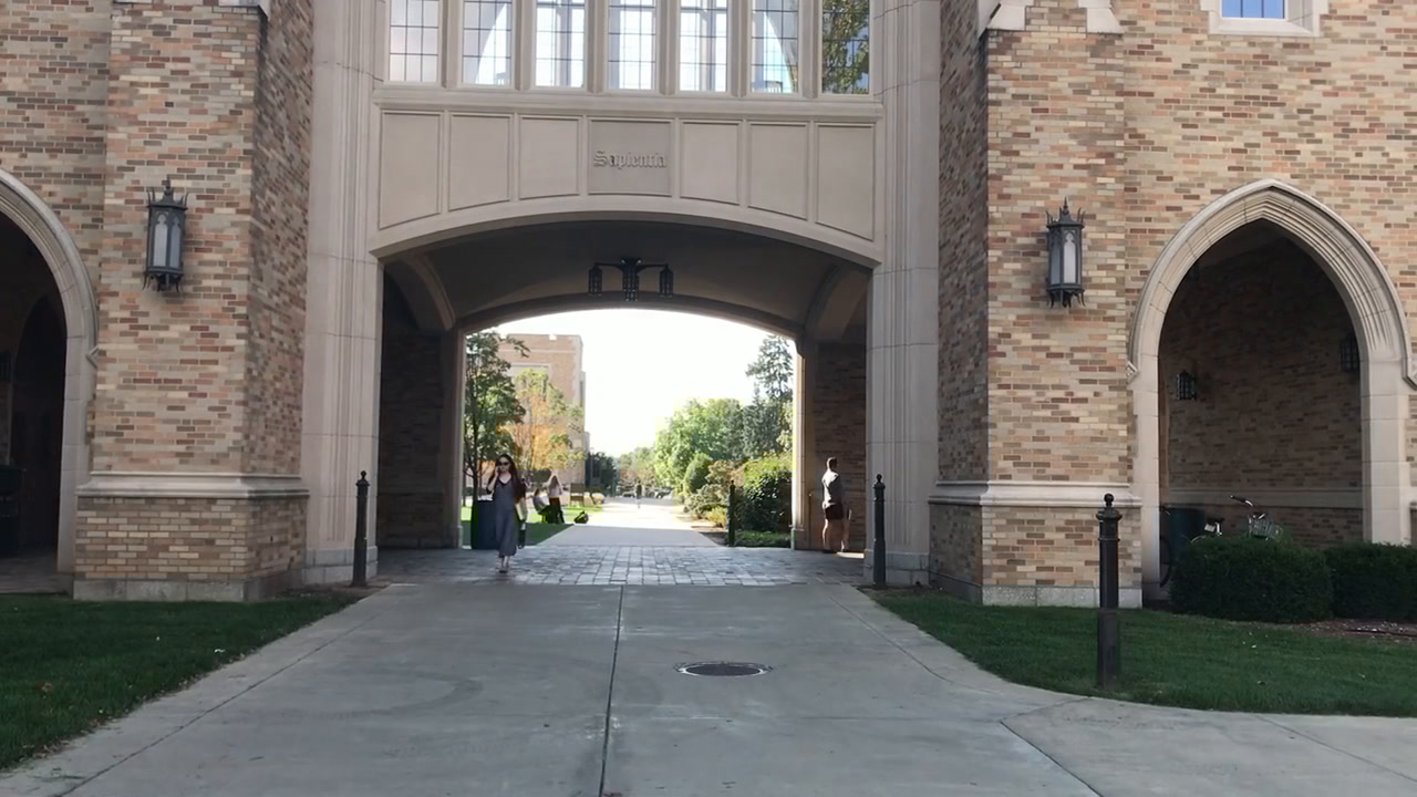 Campus Tour 2023 Fun on south quad CampusReel