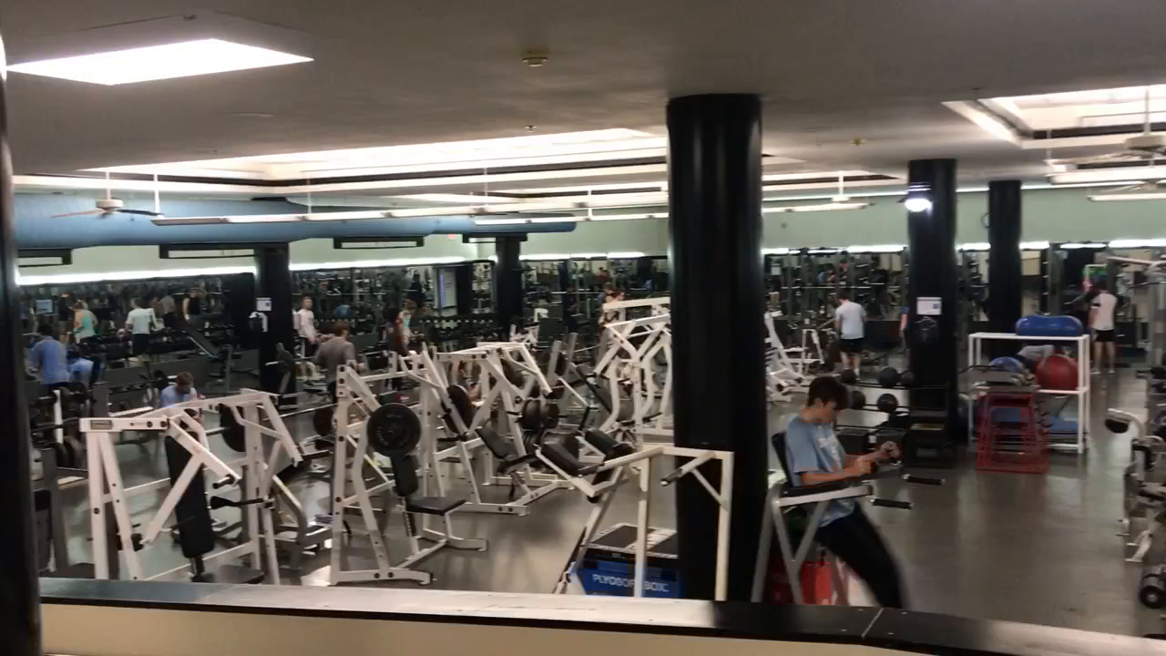 Campus Tour 2023 Check out the student rec center "the src