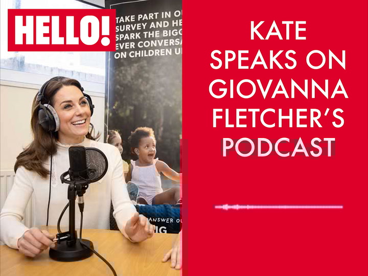 Kate speaks on Giovanna Fletcher's Podcast
